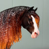 Roma OOAK Custom Dark Dappled Liver Chestnut Heavy Draft By Caroline Boydston Best Offers 8/6/24