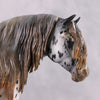 Stone Horses OOAK FCM &quot;Letters to Li Hua&quot; - Leopard Appaloosa Bunny by Kristen Cermele &amp; Mona Best Offer 2/04/2025