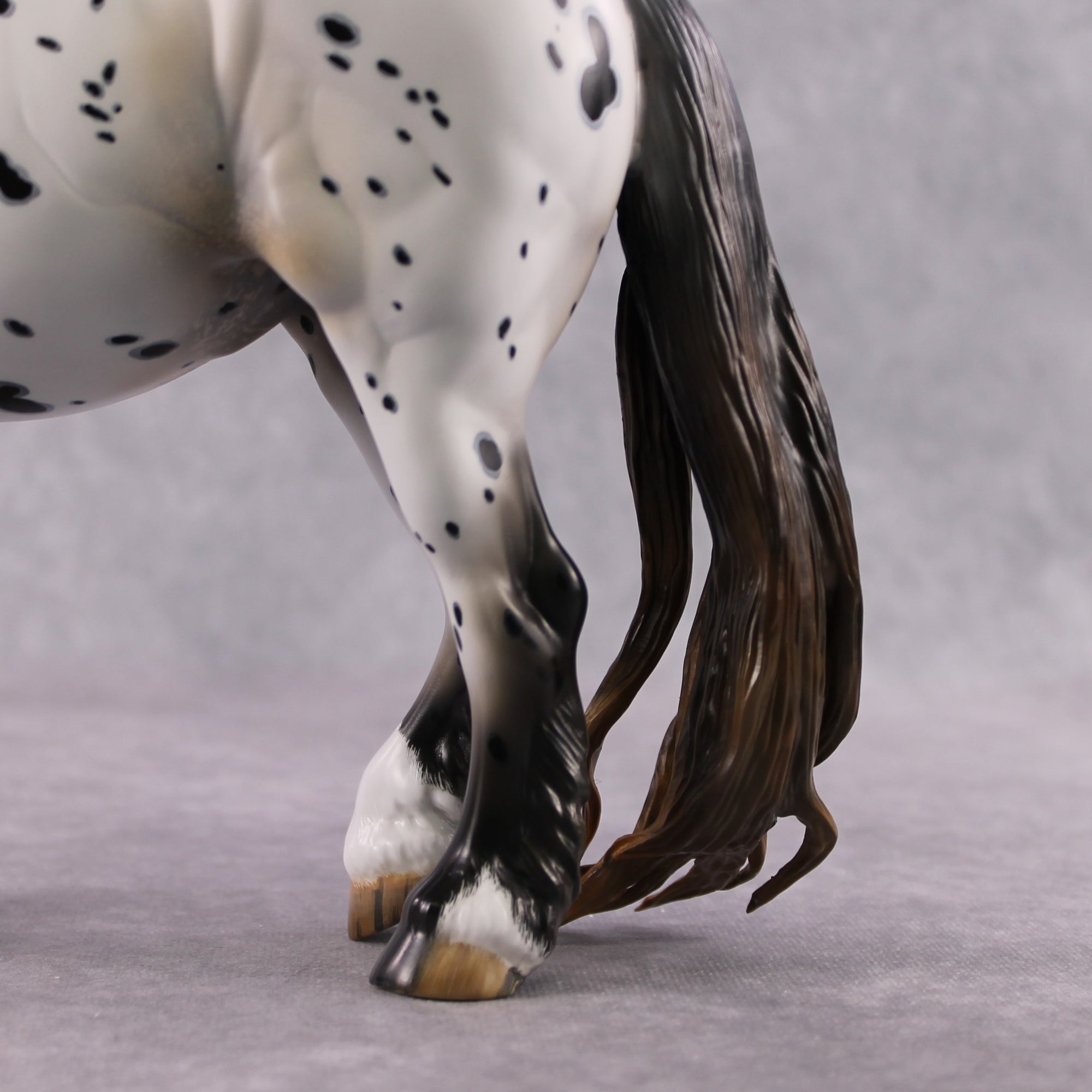 Stone Horses OOAK FCM "Letters to Li Hua" - Leopard Appaloosa Bunny by Kristen Cermele &amp; Mona Best Offer 2/04/2025