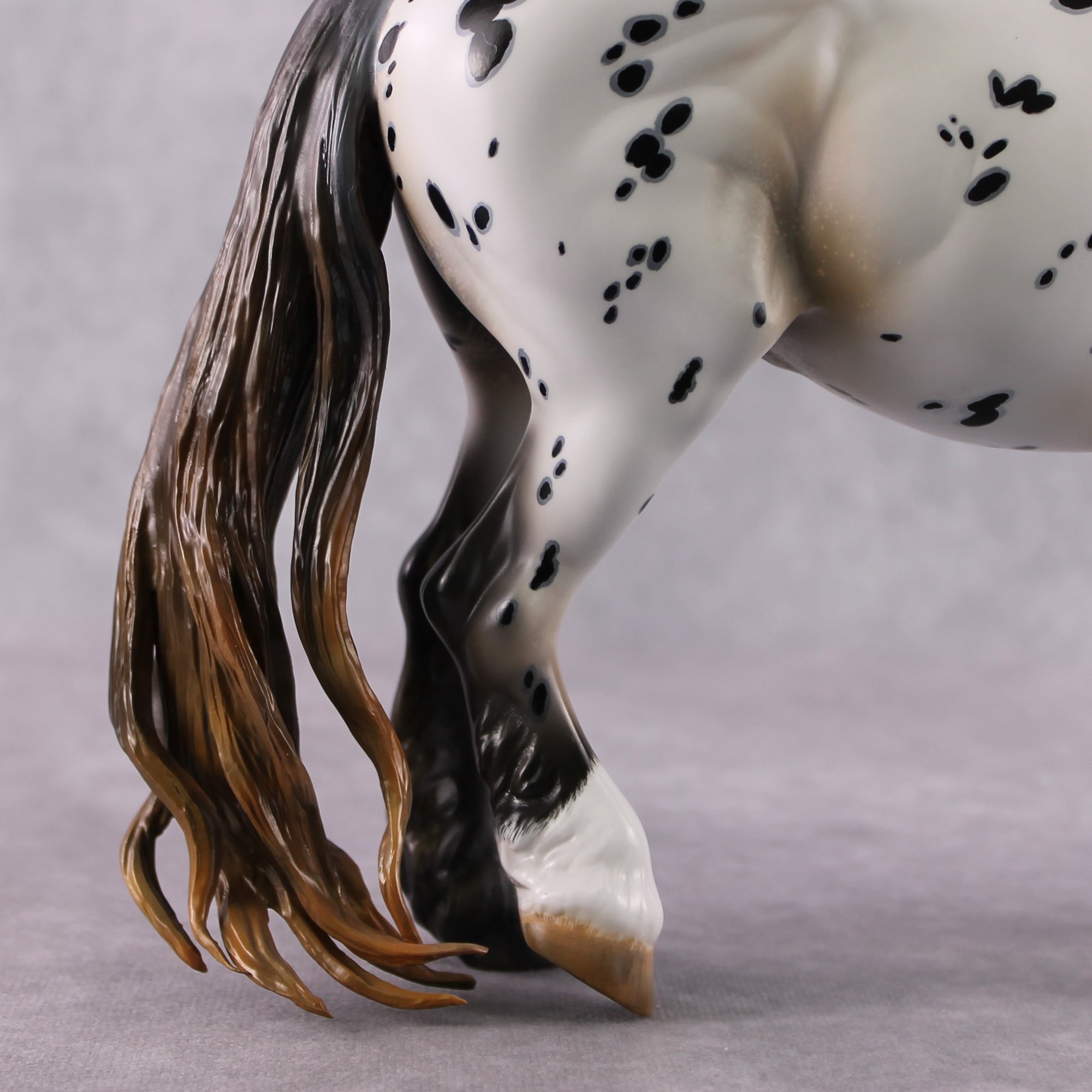 Stone Horses OOAK FCM "Letters to Li Hua" - Leopard Appaloosa Bunny by Kristen Cermele &amp; Mona Best Offer 2/04/2025