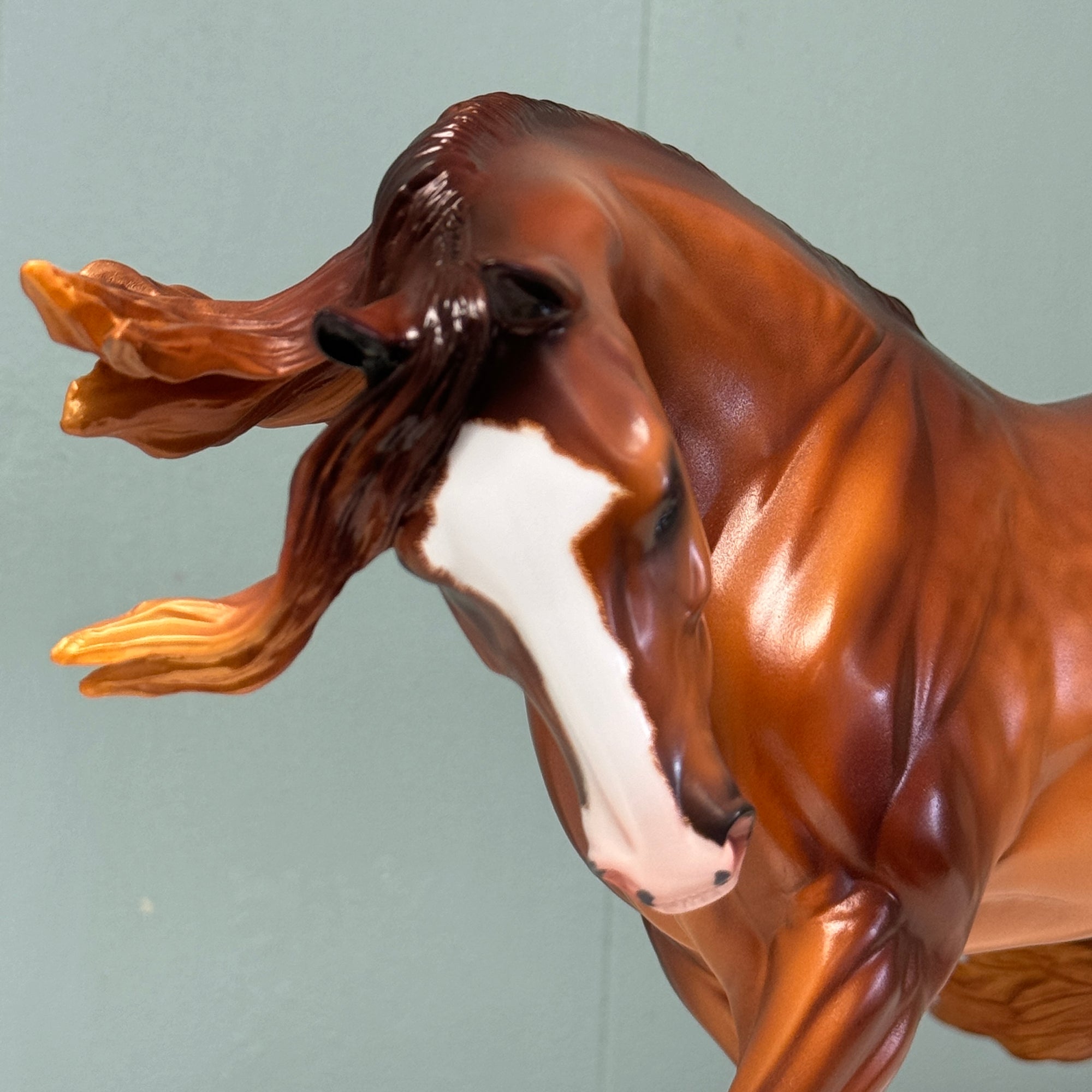Nettuno OOAK Custom Dappled Chestnut Irish Draught By Caroline Boydston Best Offers 8/6/24