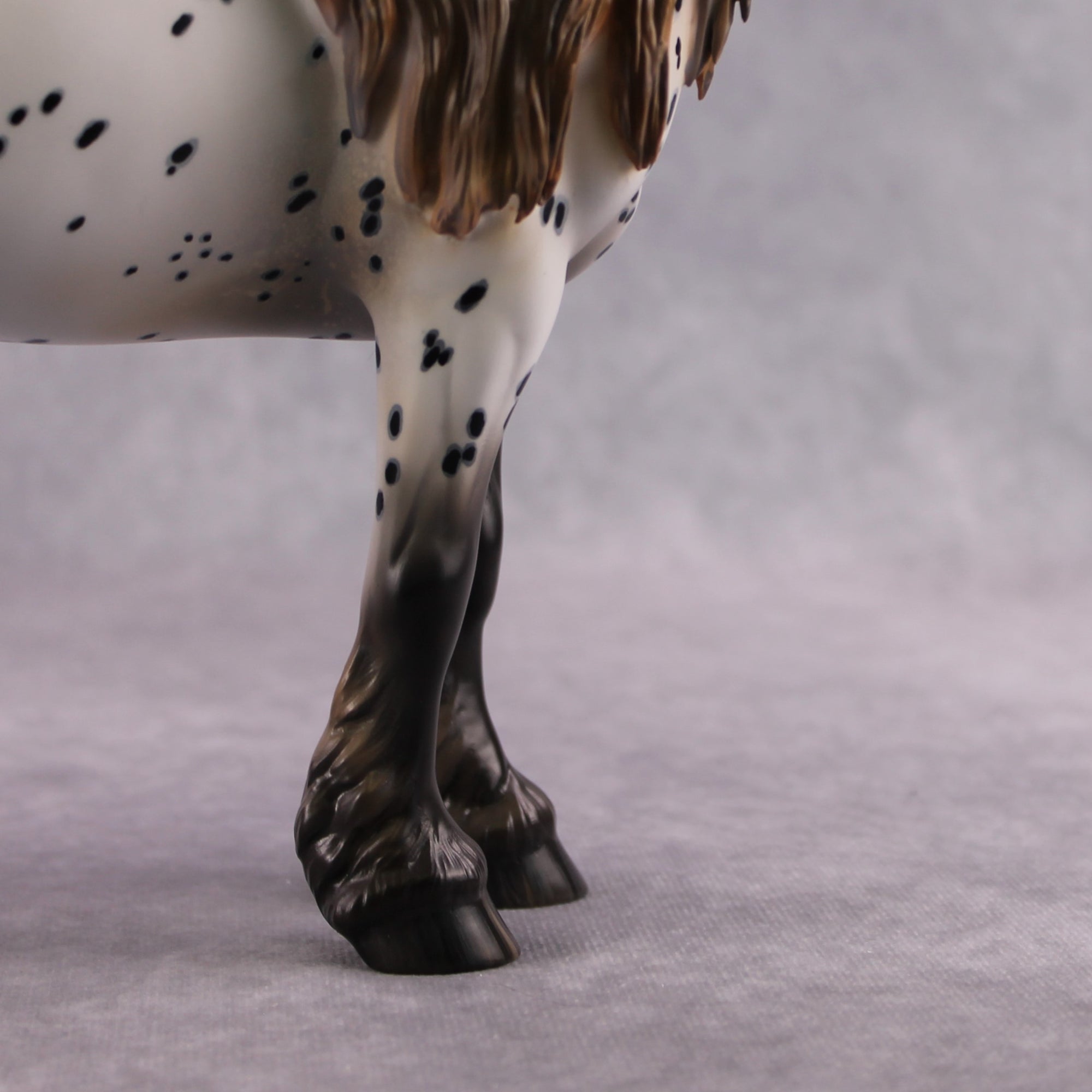 Stone Horses OOAK FCM "Letters to Li Hua" - Leopard Appaloosa Bunny by Kristen Cermele &amp; Mona Best Offer 2/04/2025