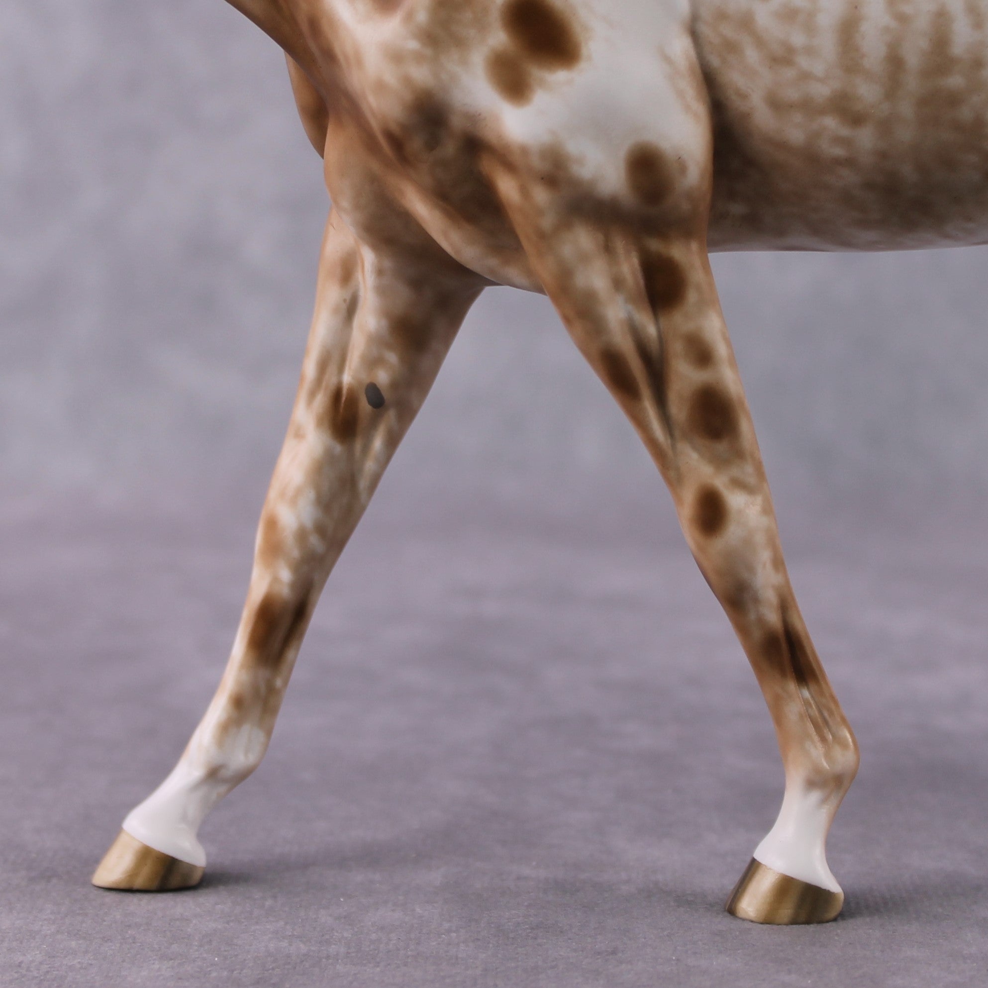 Stone Horses OOAK FCM "Hot Spots" - Appaloosa Large Mule by Sheryl Leisure &amp; Mona Best Offer 2/04/2025