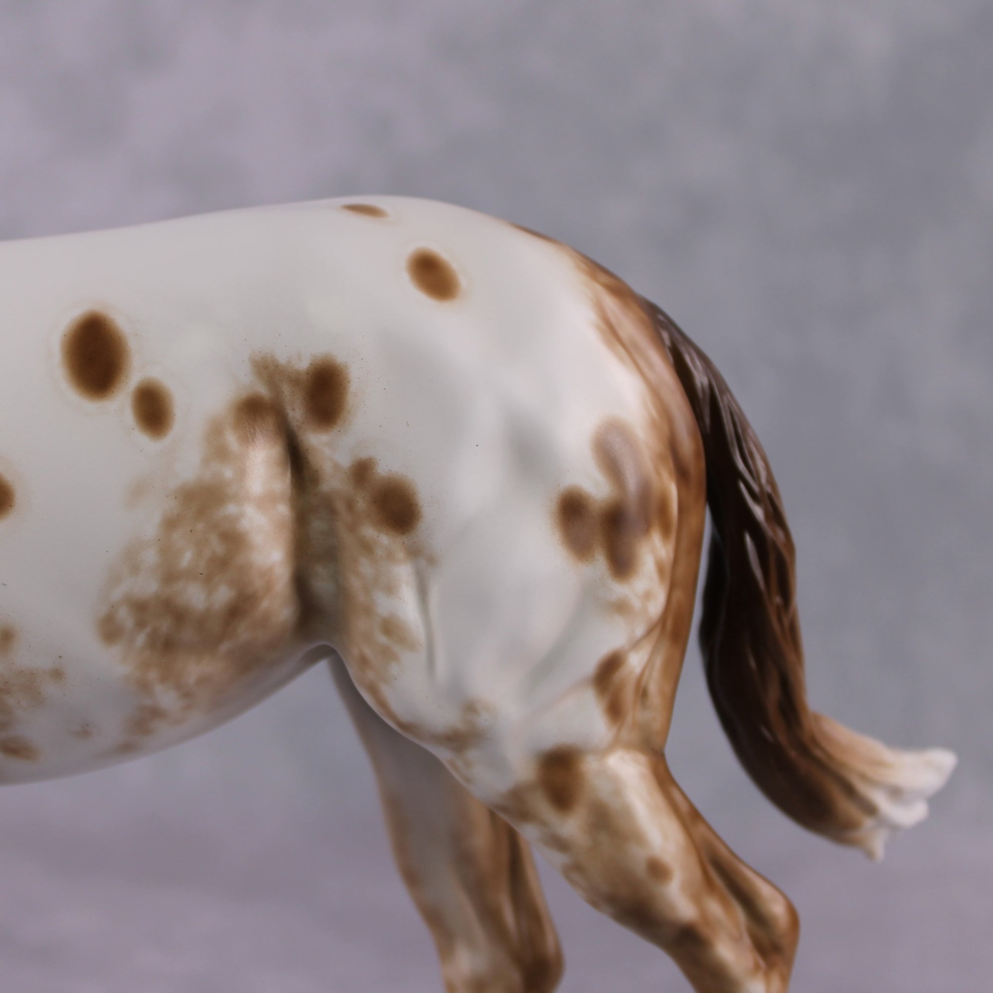 Stone Horses OOAK FCM "Hot Spots" - Appaloosa Large Mule by Sheryl Leisure &amp; Mona Best Offer 2/04/2025