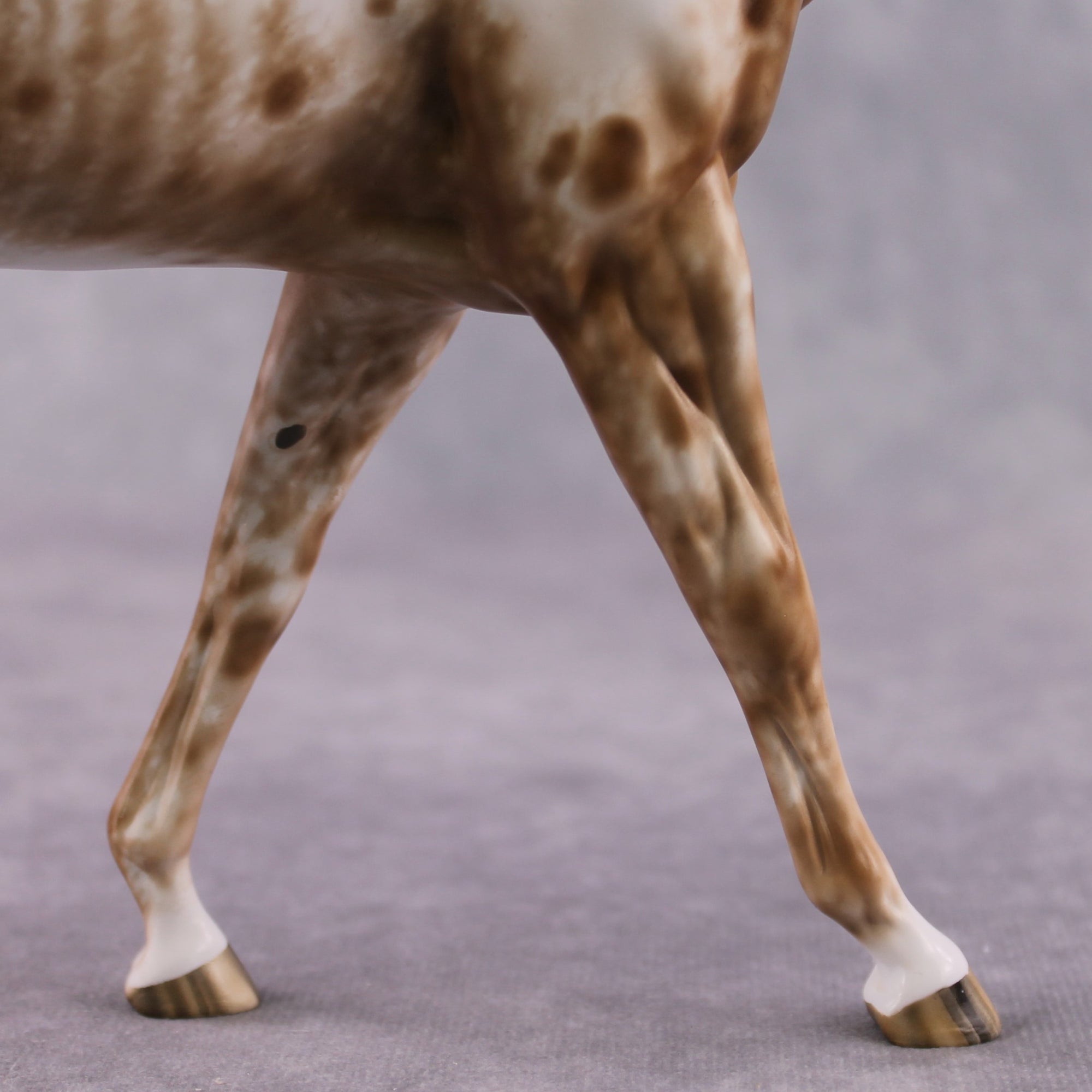 Stone Horses OOAK FCM "Hot Spots" - Appaloosa Large Mule by Sheryl Leisure &amp; Mona Best Offer 2/04/2025