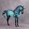 Ostiensis OOAK Dappled Teal Custom Andalusian Unicorn By Caroline Boydston - Best Offer 10/15/24