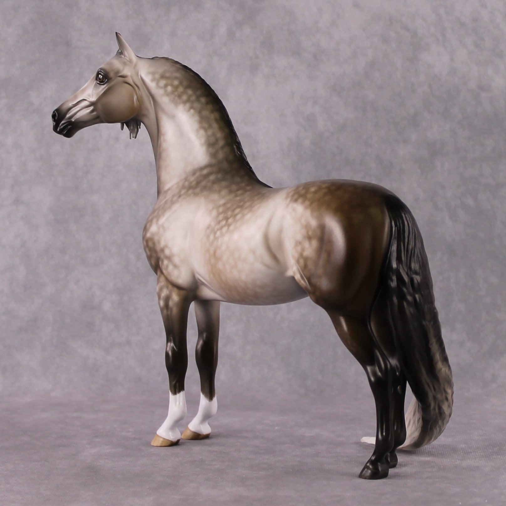 Stone Horses OOAK FCM "Resplendent" - Dapple Grey Morgan by Sheryl Leisure &amp; Mona Best Offer 2/04/2025