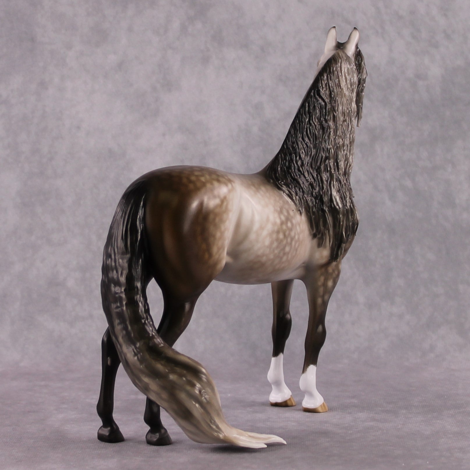 Stone Horses OOAK FCM "Resplendent" - Dapple Grey Morgan by Sheryl Leisure &amp; Mona Best Offer 2/04/2025