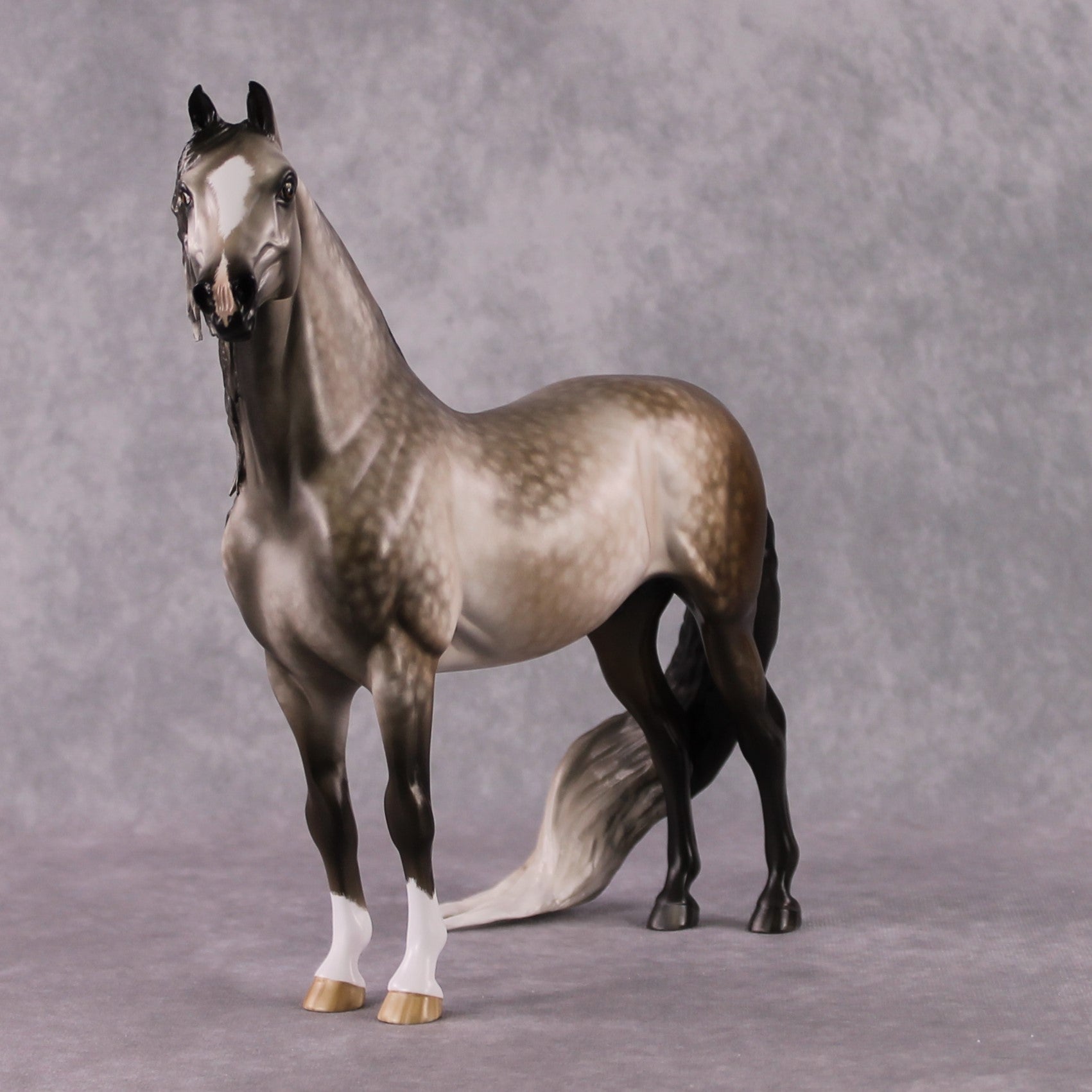 Stone Horses OOAK FCM "Resplendent" - Dapple Grey Morgan by Sheryl Leisure &amp; Mona Best Offer 2/04/2025