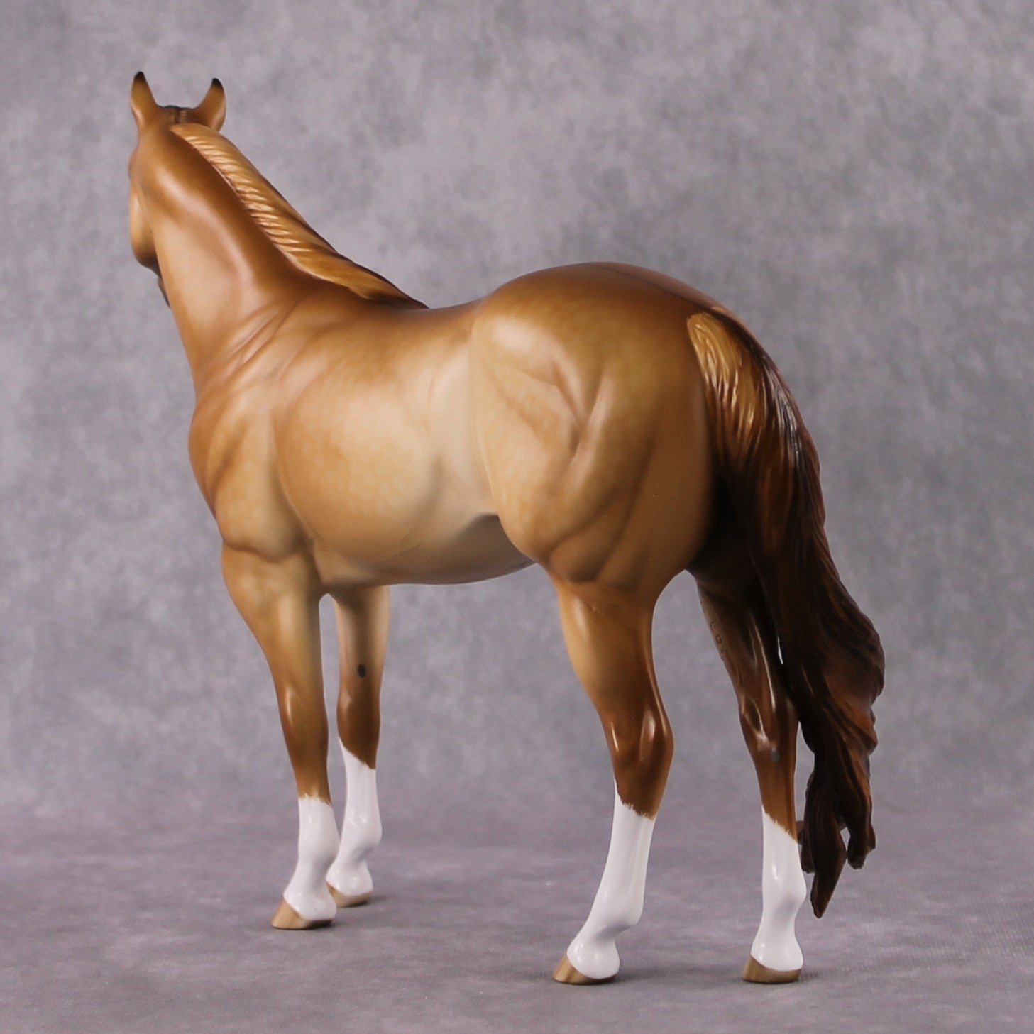 Stone Horses OOAK FCM "Peachy Keen" - Dun ISH by Sheryl Leisure &amp; Mona Best Offer 2/04/2025