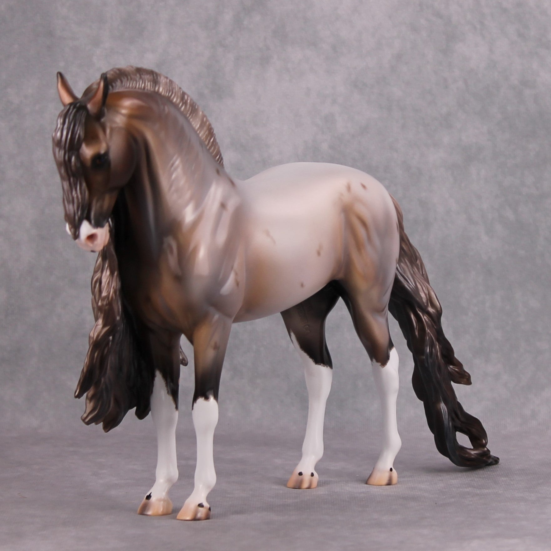 Sarn OOAK Bay Roan Custom Andalusian By Caroline Boydston - Best Offer 10/15/24