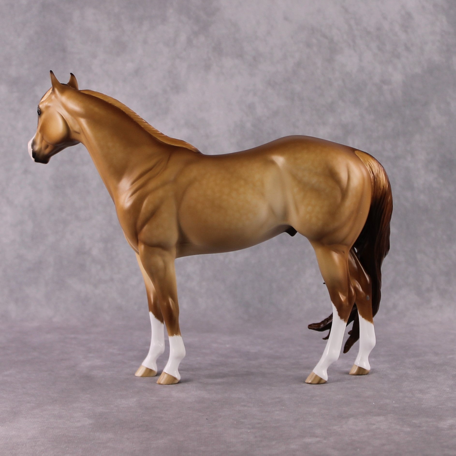 Stone Horses OOAK FCM "Peachy Keen" - Dun ISH by Sheryl Leisure &amp; Mona Best Offer 2/04/2025