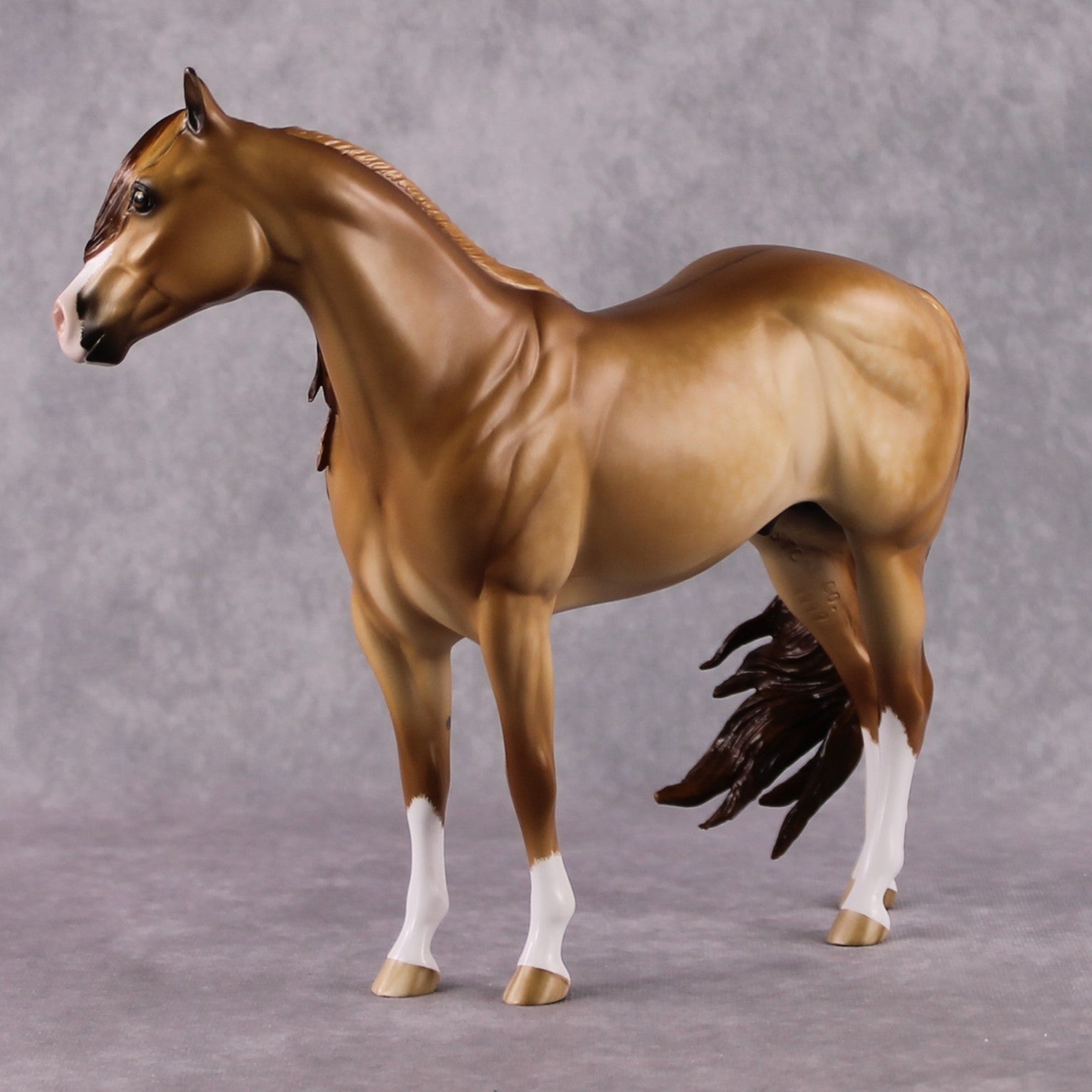 Stone Horses OOAK FCM "Peachy Keen" - Dun ISH by Sheryl Leisure &amp; Mona Best Offer 2/04/2025