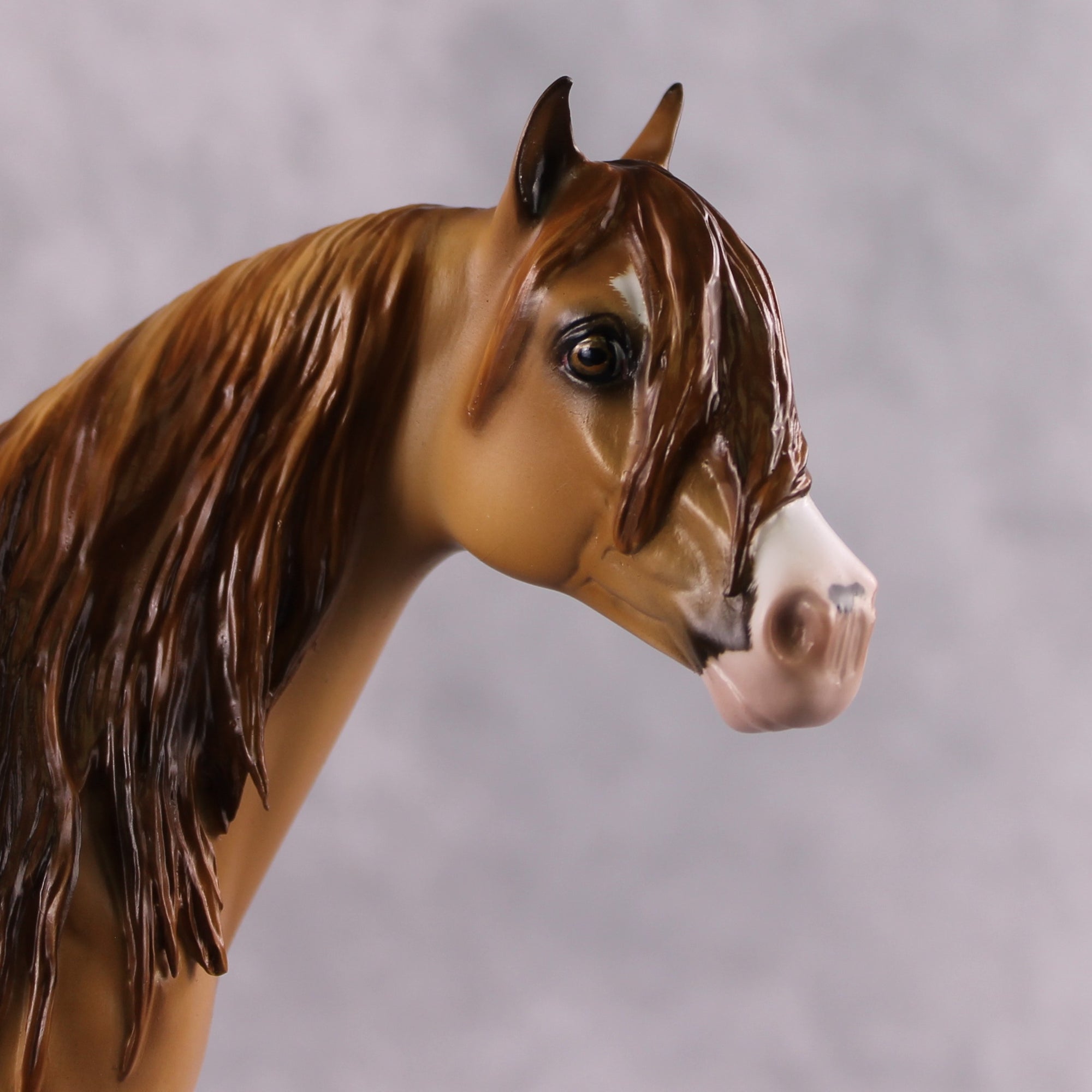 Stone Horses OOAK FCM "Peachy Keen" - Dun ISH by Sheryl Leisure &amp; Mona Best Offer 2/04/2025