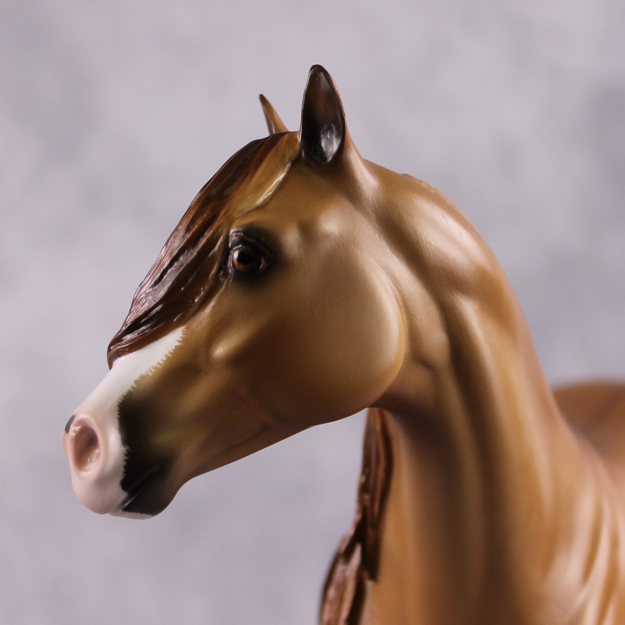 Stone Horses OOAK FCM "Peachy Keen" - Dun ISH by Sheryl Leisure &amp; Mona Best Offer 2/04/2025