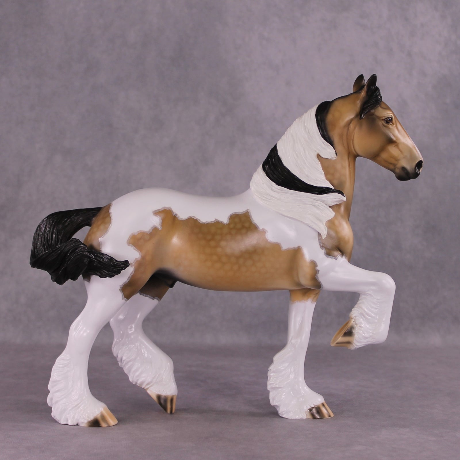 "Masala" OOAK  FCM Trotting Draft by Dawn Quick EQ25