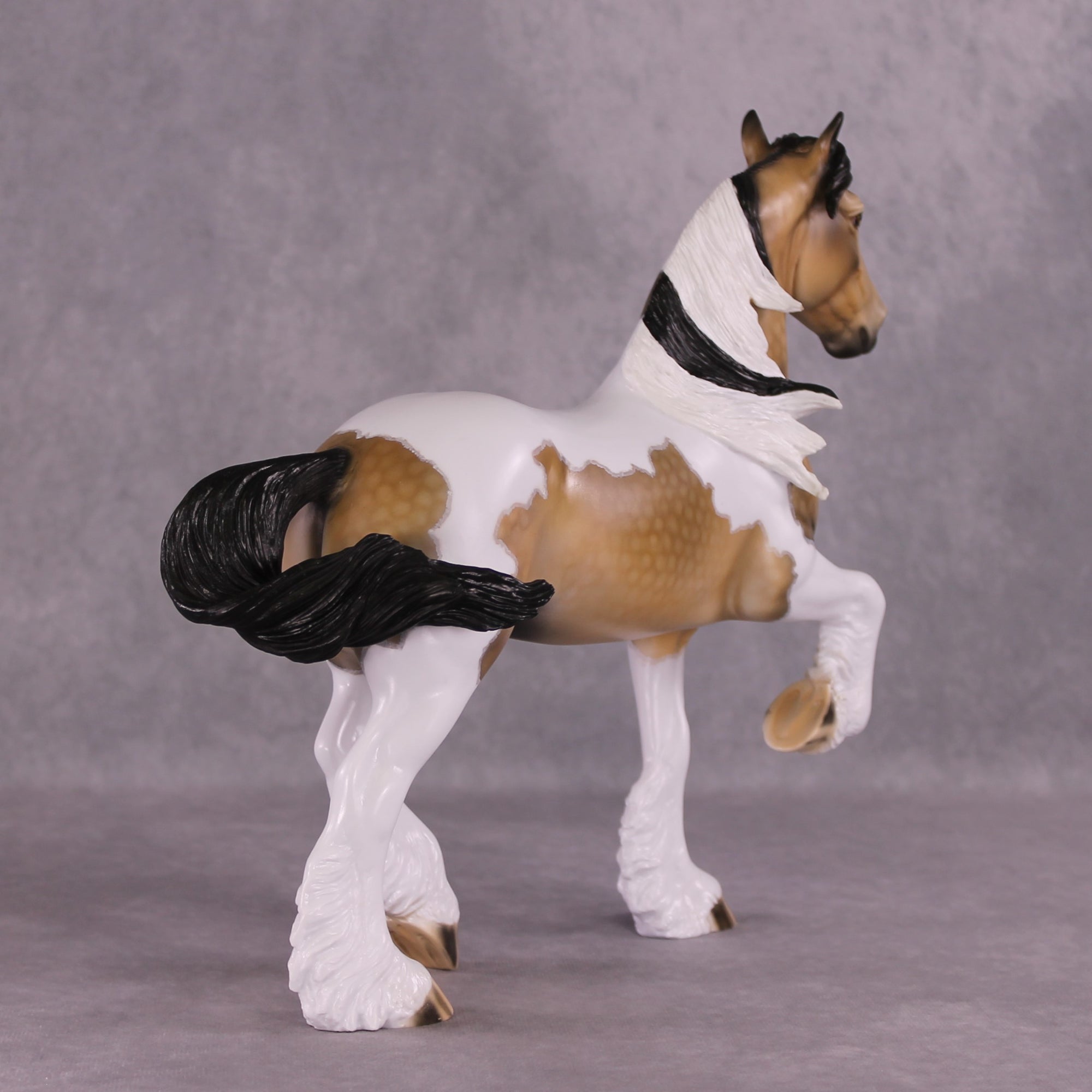 "Masala" OOAK  FCM Trotting Draft by Dawn Quick EQ25