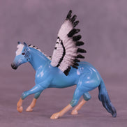 Langston Flew FCM OOAK Chip Cutting Horse by Angela Marleau and Matt Samuels FTF26