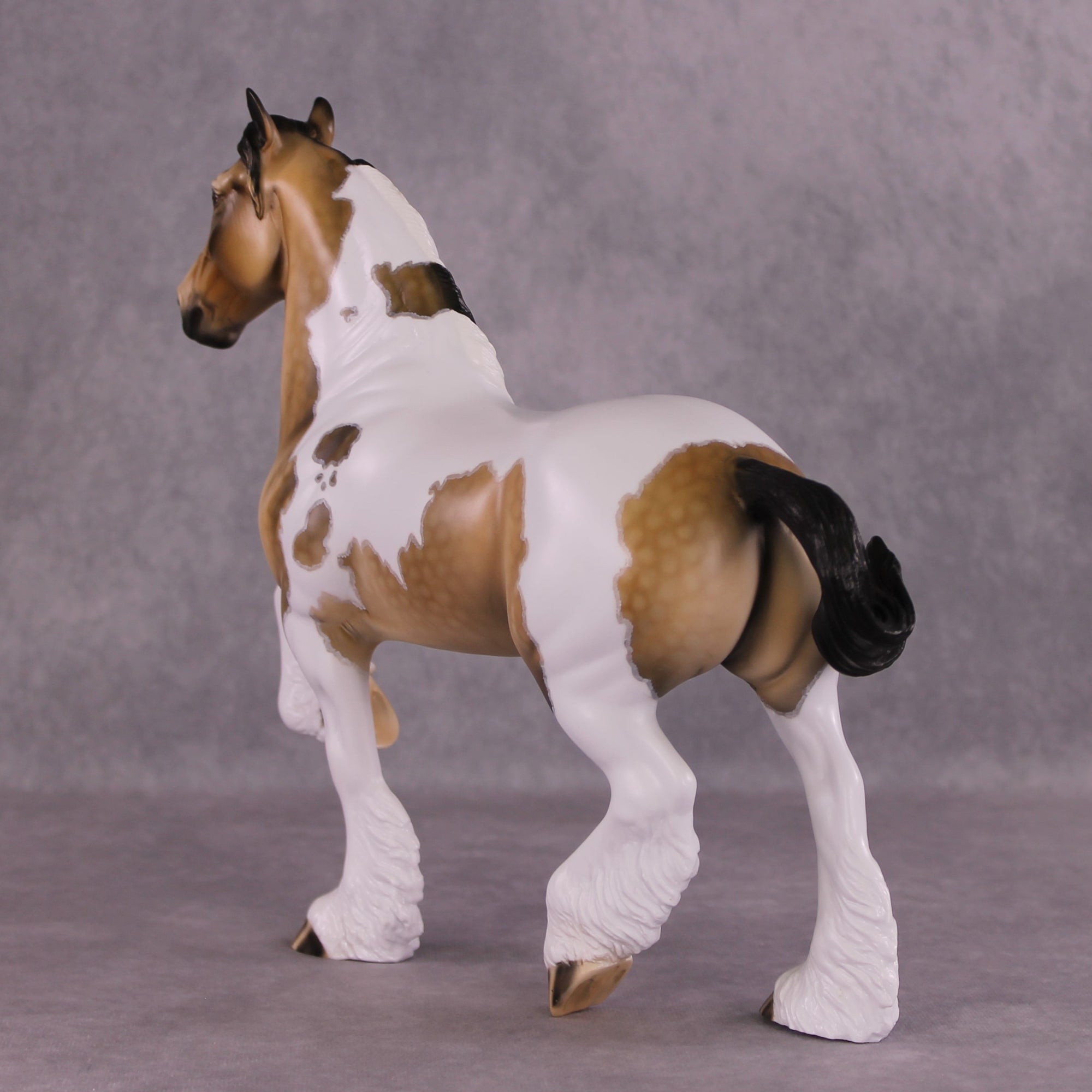 "Masala" OOAK  FCM Trotting Draft by Dawn Quick EQ25