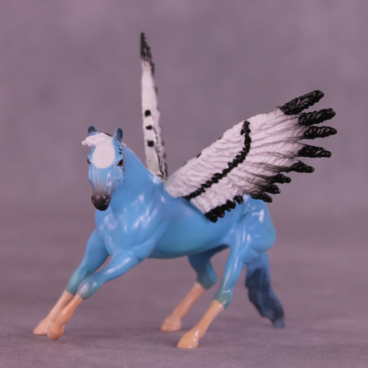 Langston Flew FCM OOAK Chip Cutting Horse by Angela Marleau and Matt Samuels FTF26