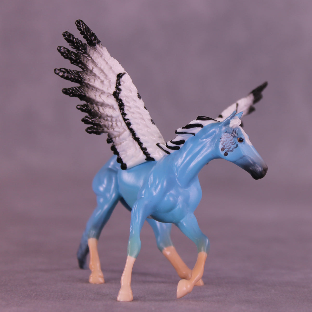 Langston Flew FCM OOAK Chip Cutting Horse by Angela Marleau and Matt Samuels FTF26