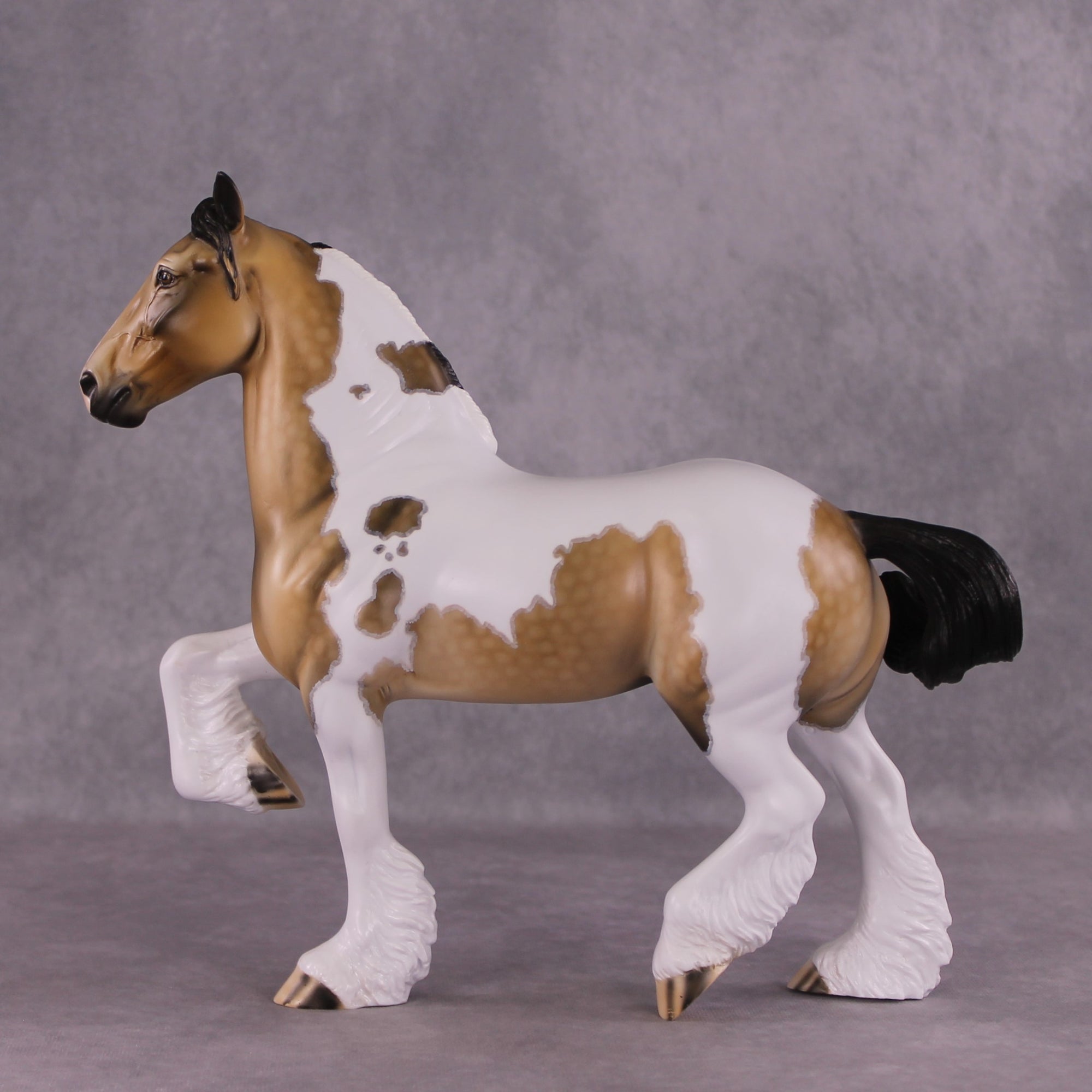 "Masala" OOAK  FCM Trotting Draft by Dawn Quick EQ25