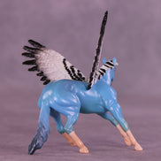 Langston Flew FCM OOAK Chip Cutting Horse by Angela Marleau and Matt Samuels FTF26
