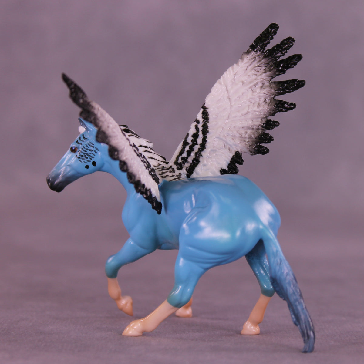 Langston Flew FCM OOAK Chip Cutting Horse by Angela Marleau and Matt Samuels FTF26