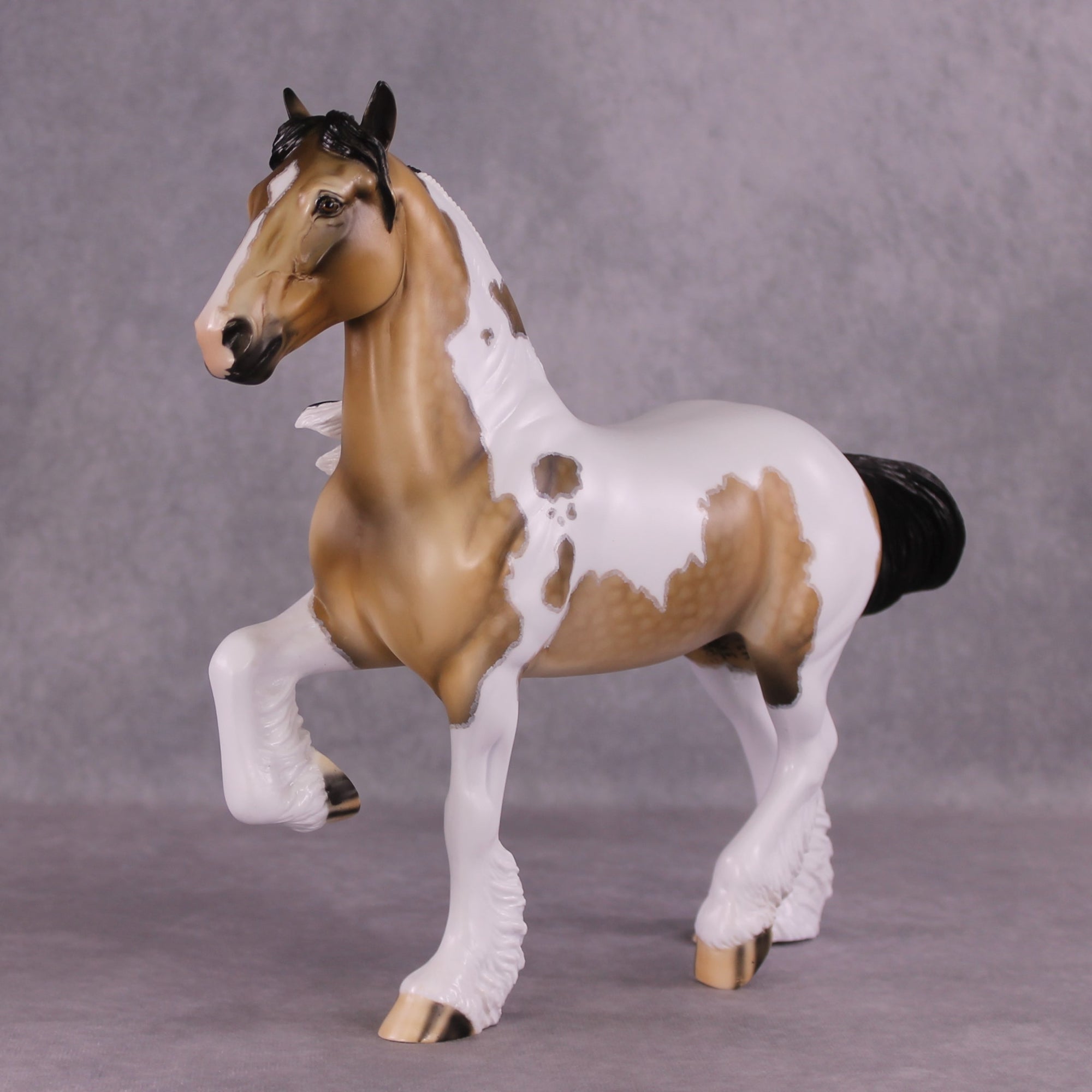 "Masala" OOAK  FCM Trotting Draft by Dawn Quick EQ25
