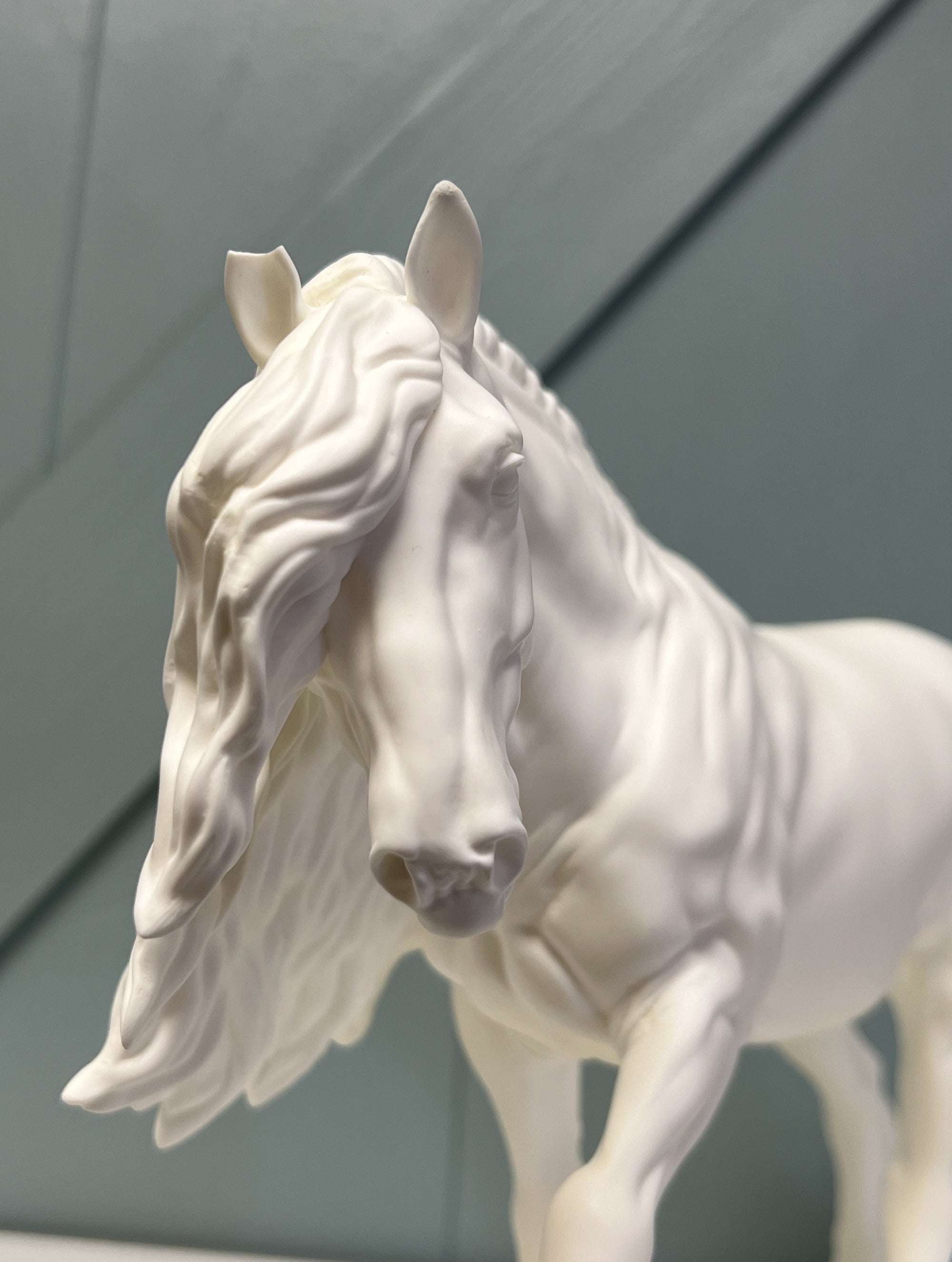 Resin Irish Cob with Chipped Ear - SAMPLE &amp; OOAK SALE APRIL 2024 SS424