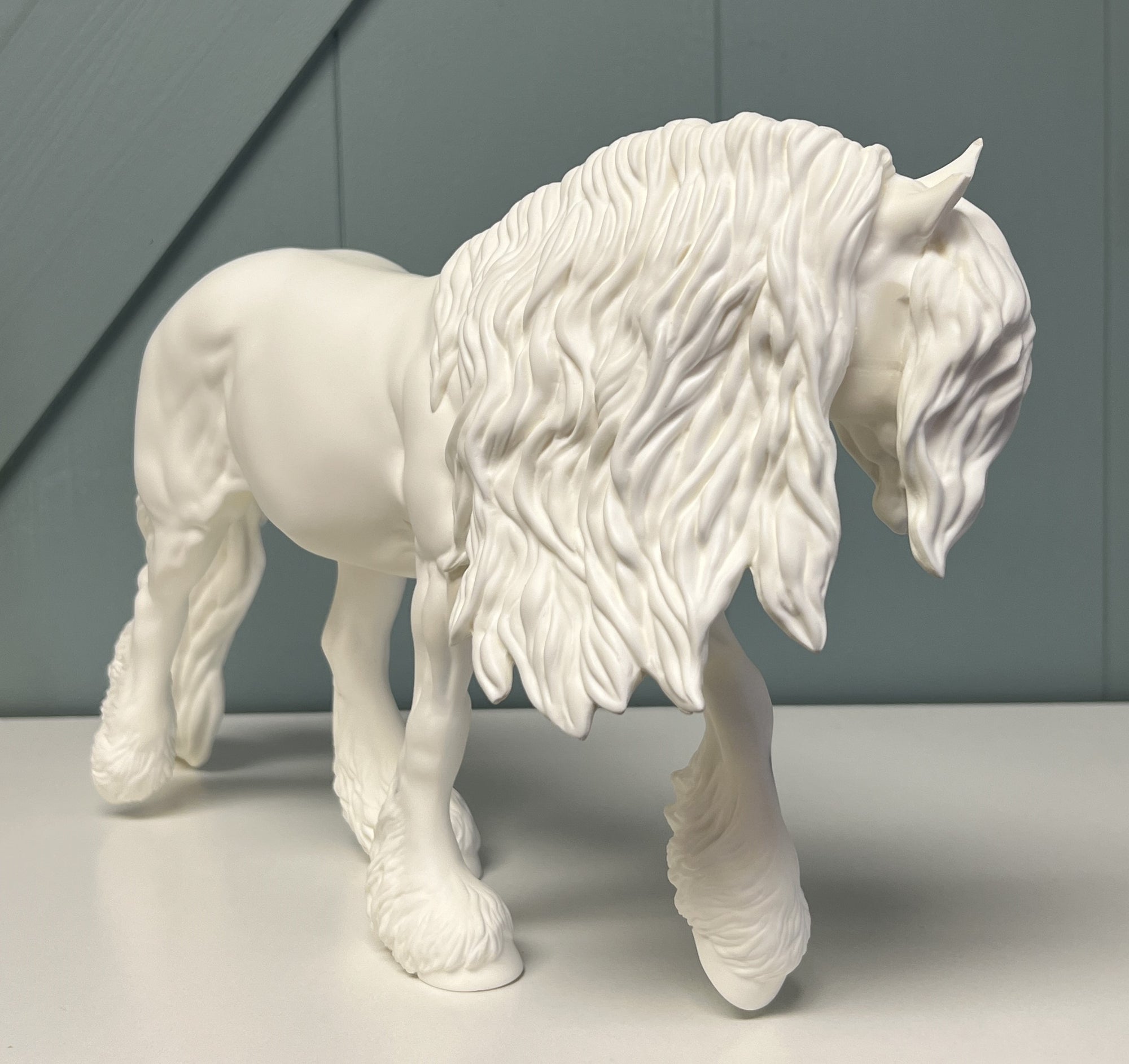 Resin Irish Cob with Chipped Ear - SAMPLE &amp; OOAK SALE APRIL 2024 SS424