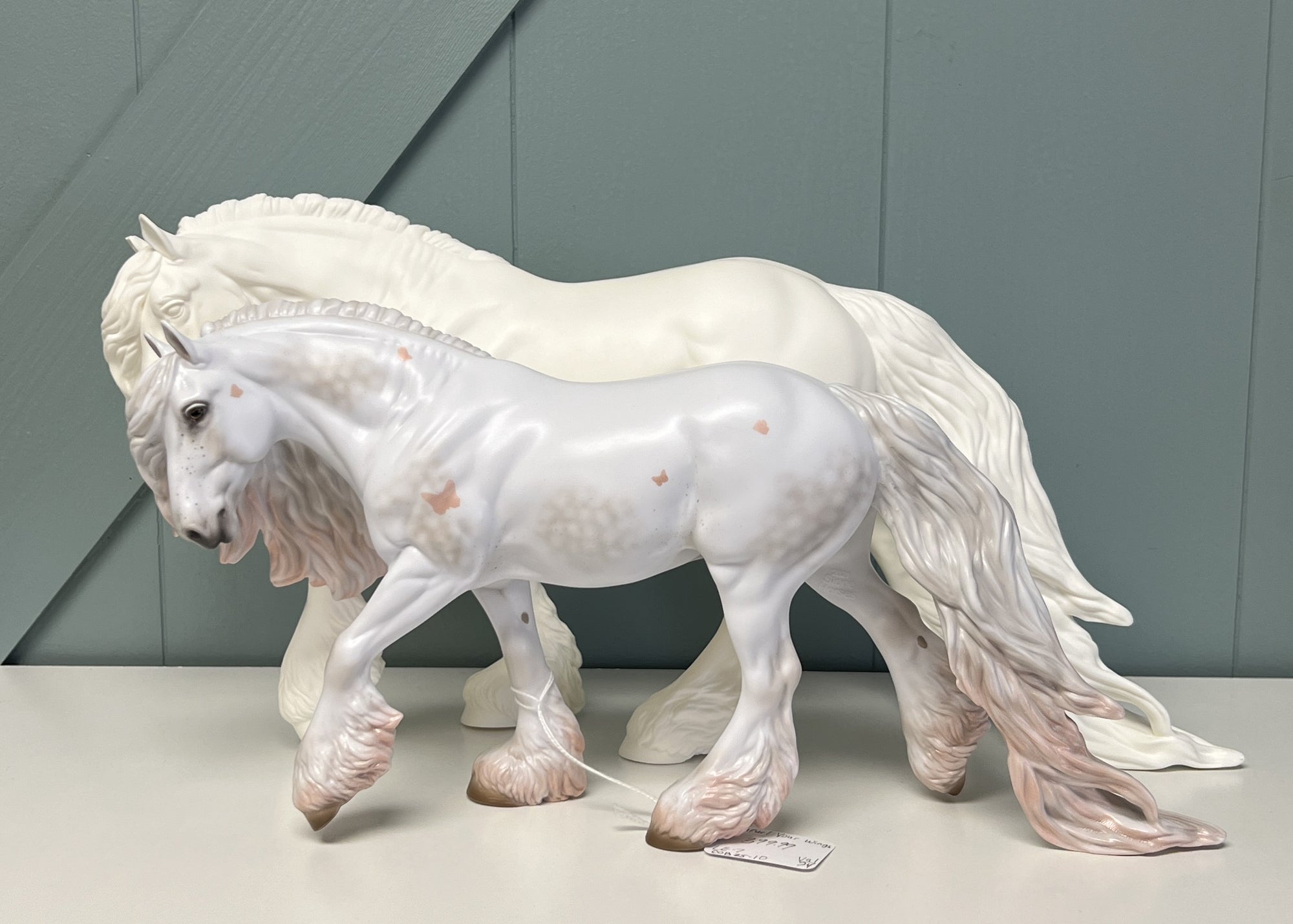 Resin Irish Cob with Chipped Ear - SAMPLE &amp; OOAK SALE APRIL 2024 SS424