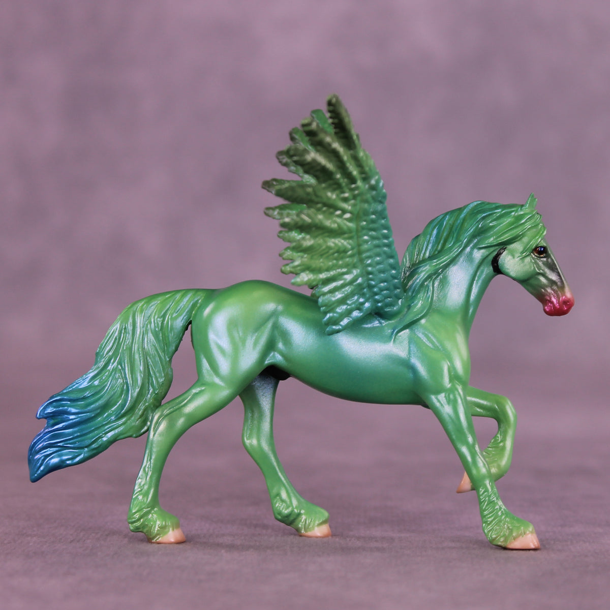 Flock Hudson FCM OOAK Chip Friesian by Angela Marleau and Matt Samuels FTF26