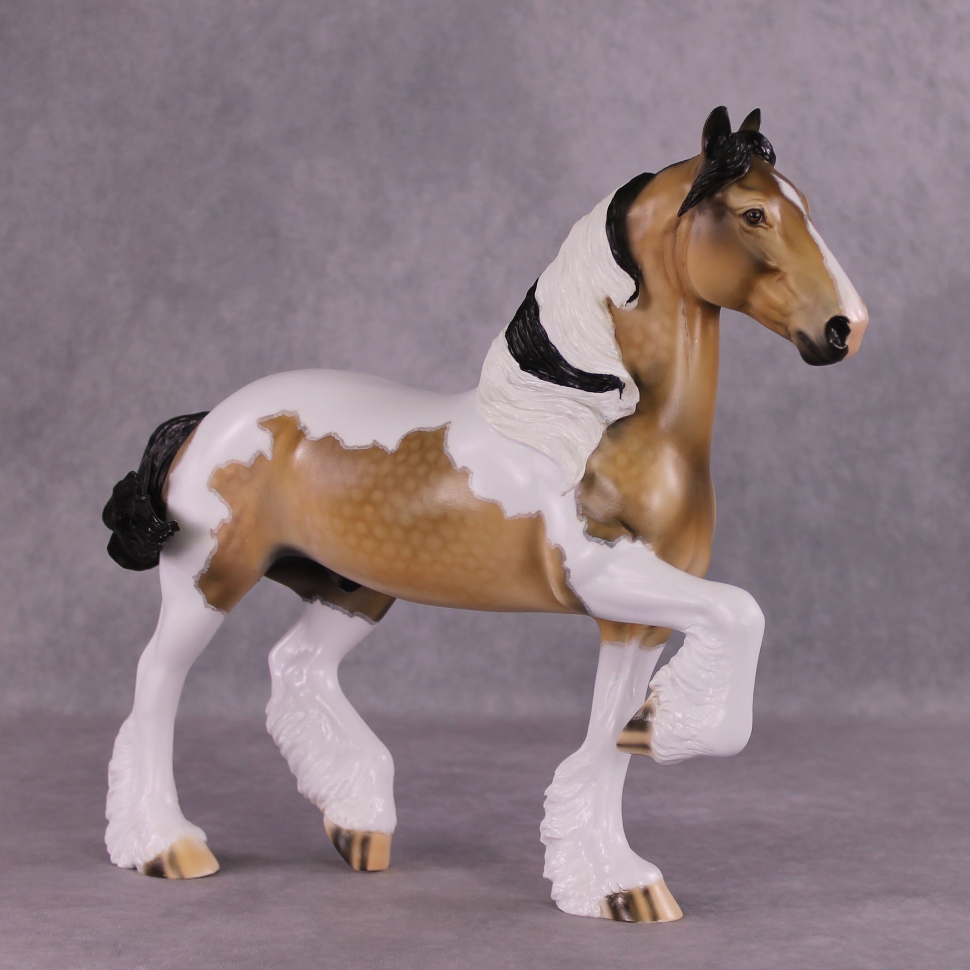 "Masala" OOAK  FCM Trotting Draft by Dawn Quick EQ25