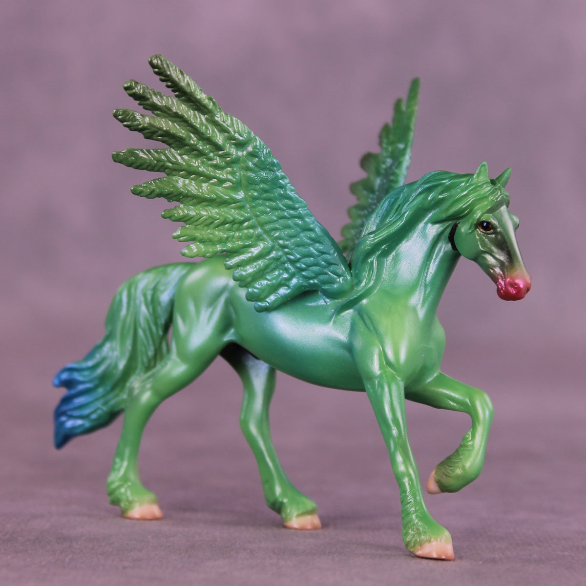 Flock Hudson FCM OOAK Chip Friesian by Angela Marleau and Matt Samuels FTF26