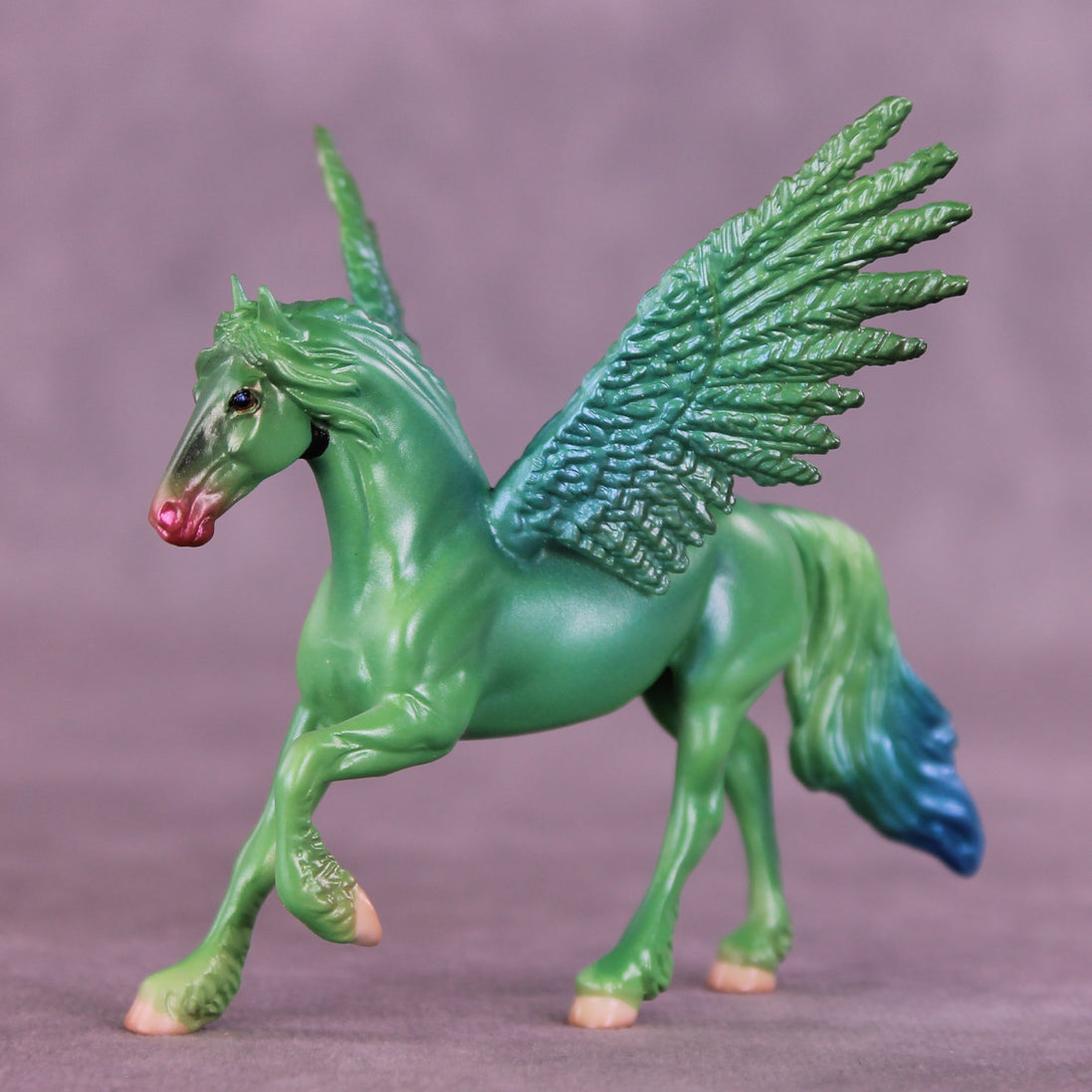 Flock Hudson FCM OOAK Chip Friesian by Angela Marleau and Matt Samuels FTF26