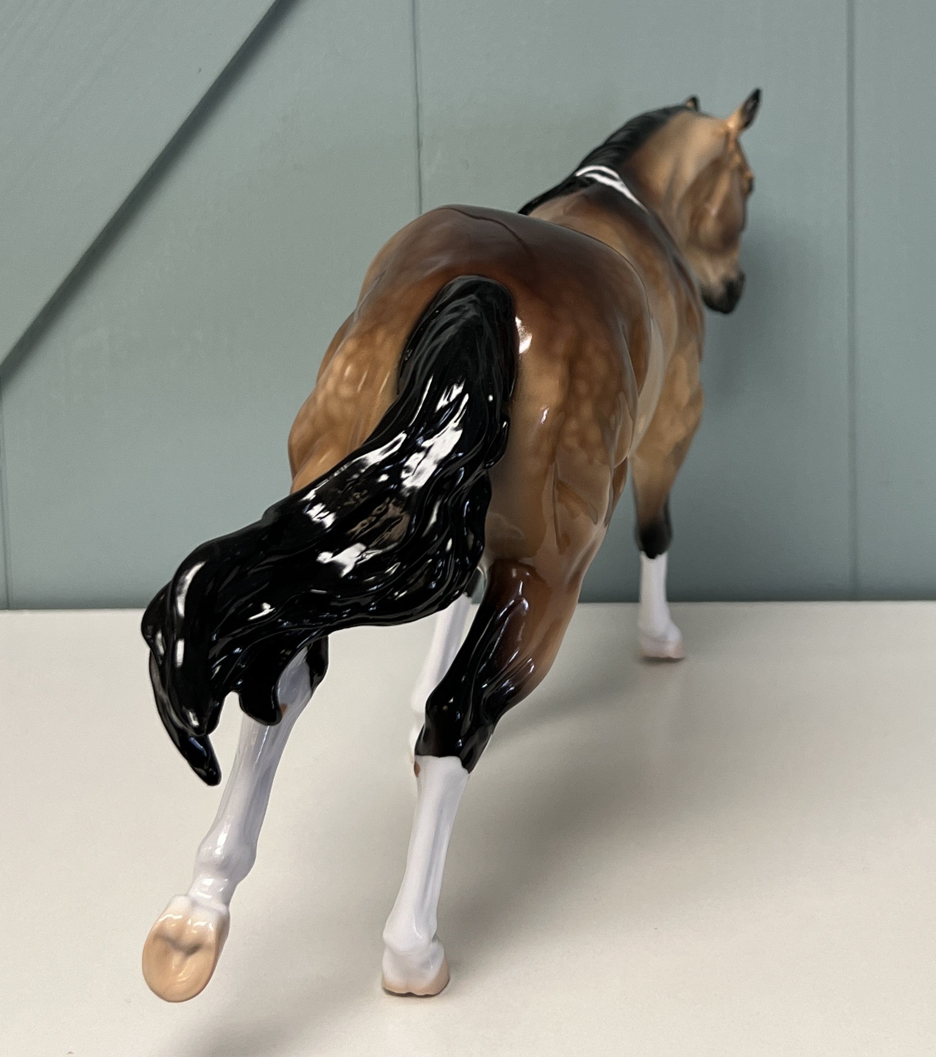 The TIme Machine pulled  piece Buckskin Remington By Ellen Robbins April Sample and OOAK Sale SS424