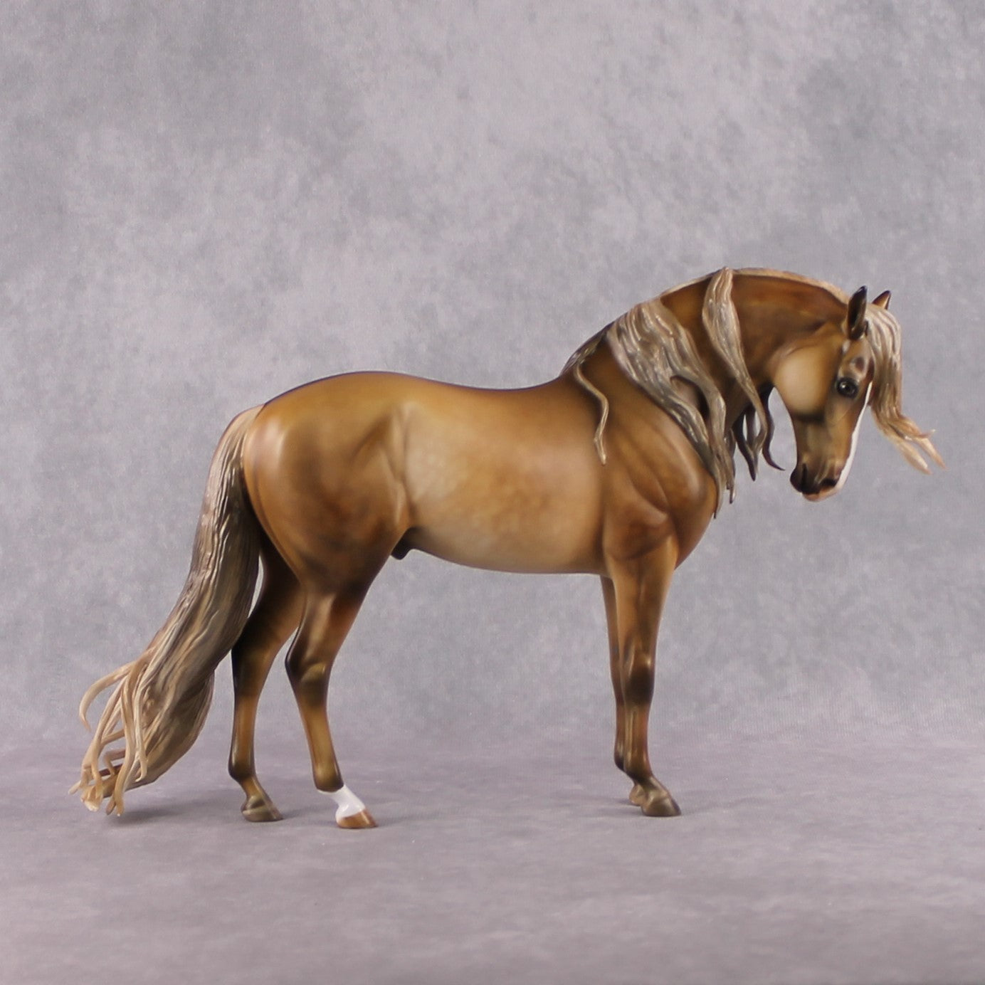 "Thyme" OOAK FCM Stone Horses  - Dunalino Andalusian by Julie Keim &amp; Mona Best Offer 02/18/2025