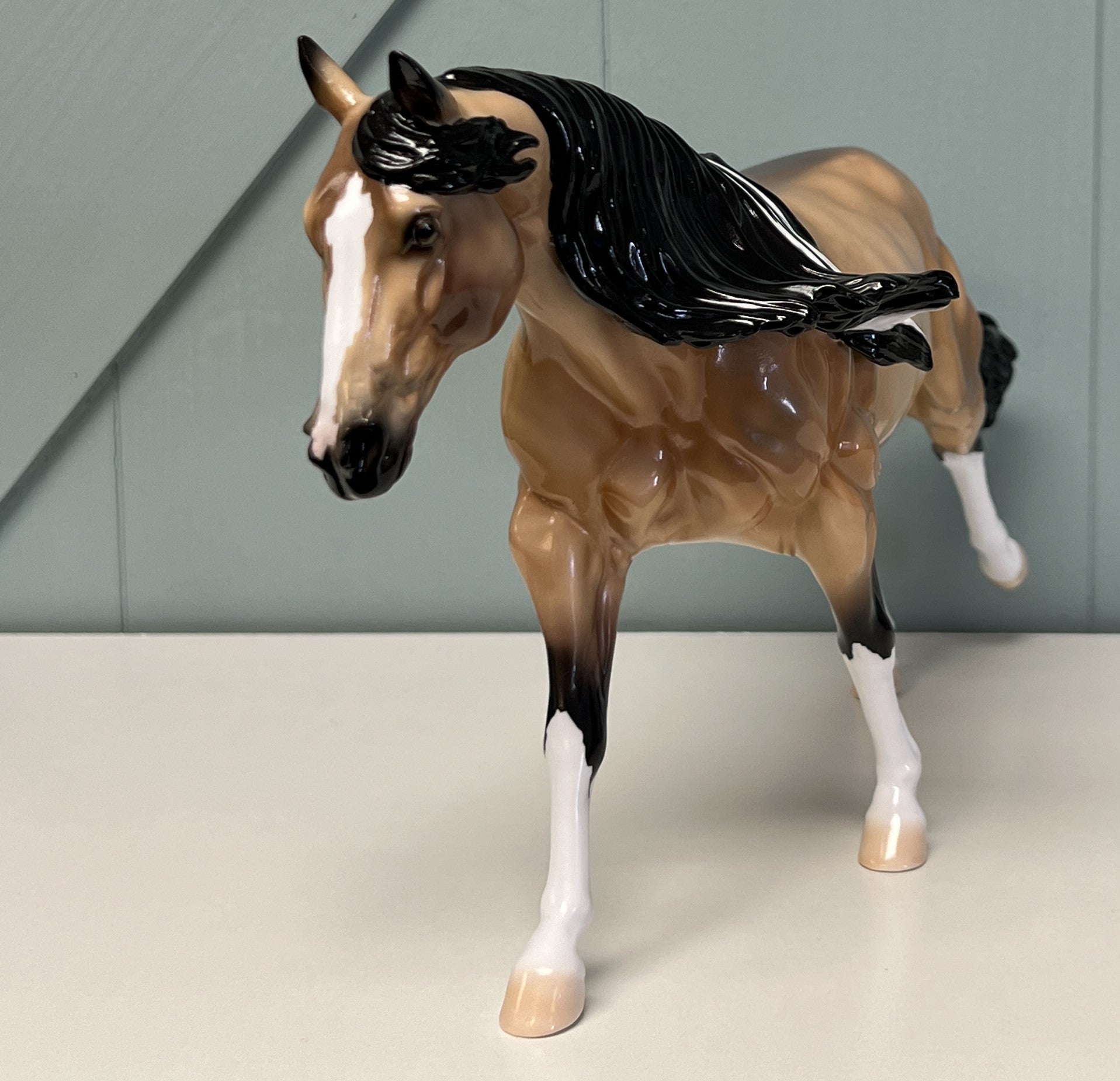 The TIme Machine pulled  piece Buckskin Remington By Ellen Robbins April Sample and OOAK Sale SS424