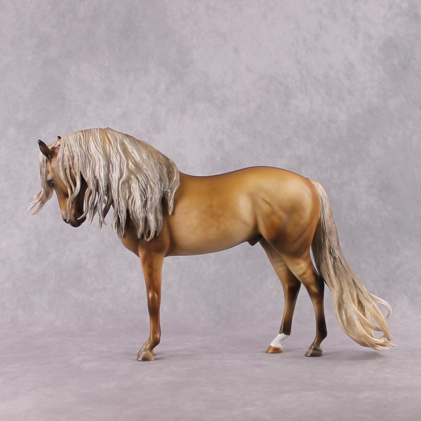 "Thyme" OOAK FCM Stone Horses  - Dunalino Andalusian by Julie Keim &amp; Mona Best Offer 02/18/2025