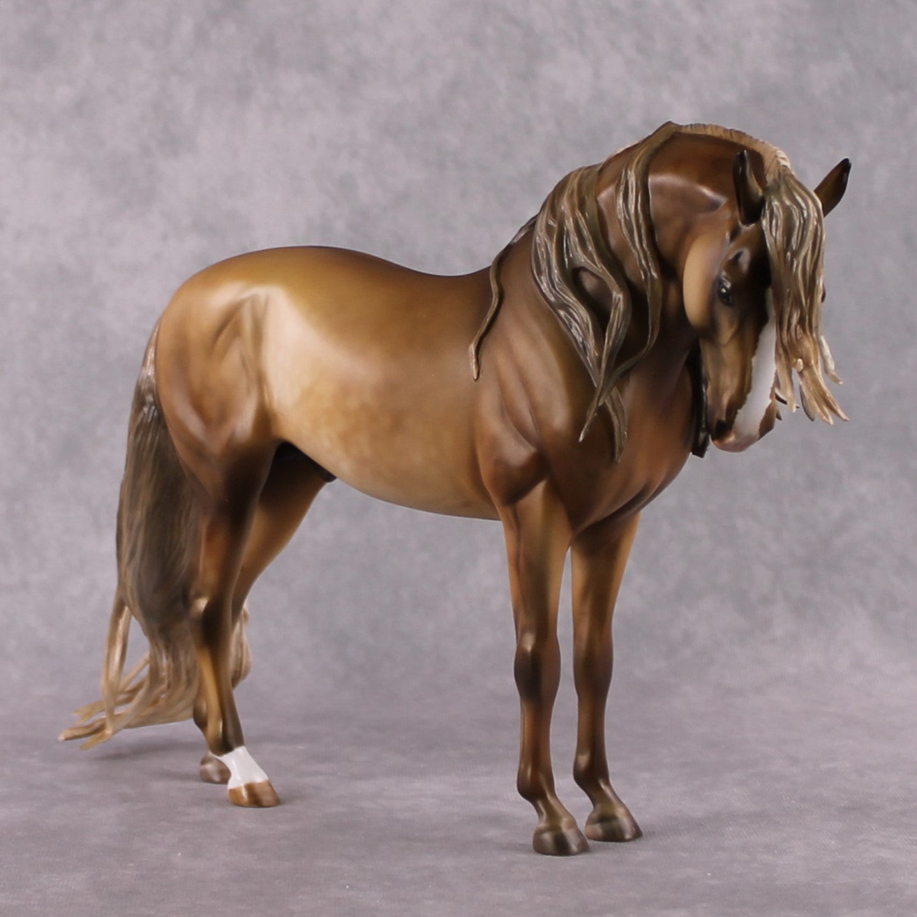 "Thyme" OOAK FCM Stone Horses  - Dunalino Andalusian by Julie Keim &amp; Mona Best Offer 02/18/2025