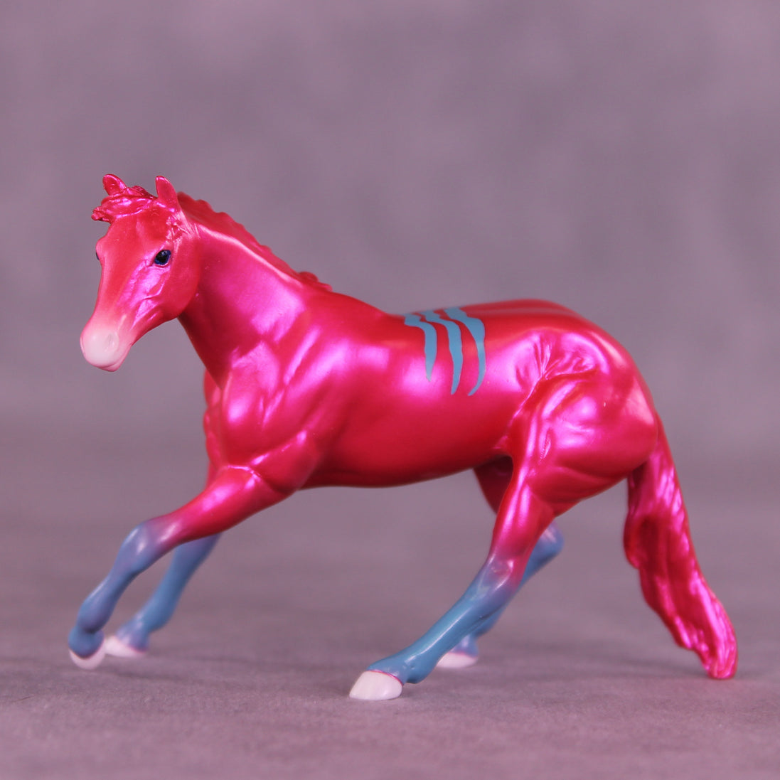 Bowie OOAK Chip Cutting Horse by Angela Marleau VTV26
