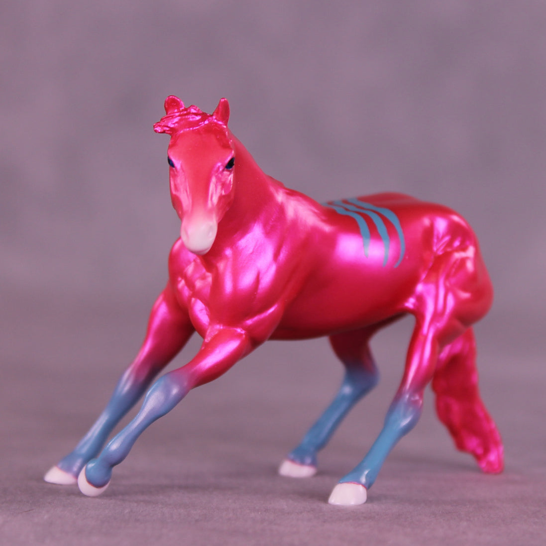 Bowie OOAK Chip Cutting Horse by Angela Marleau VTV26