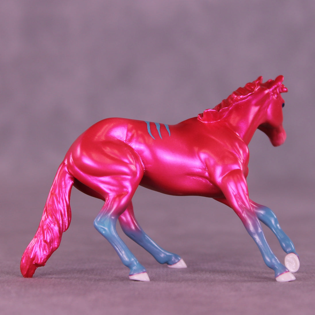 Bowie OOAK Chip Cutting Horse by Angela Marleau VTV26