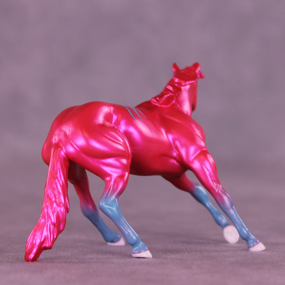 Bowie OOAK Chip Cutting Horse by Angela Marleau VTV26