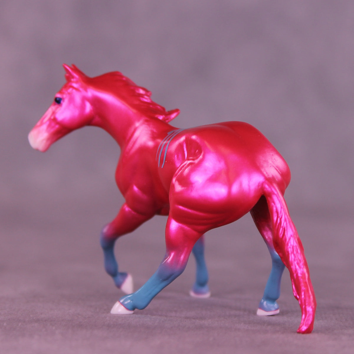 Bowie OOAK Chip Cutting Horse by Angela Marleau VTV26