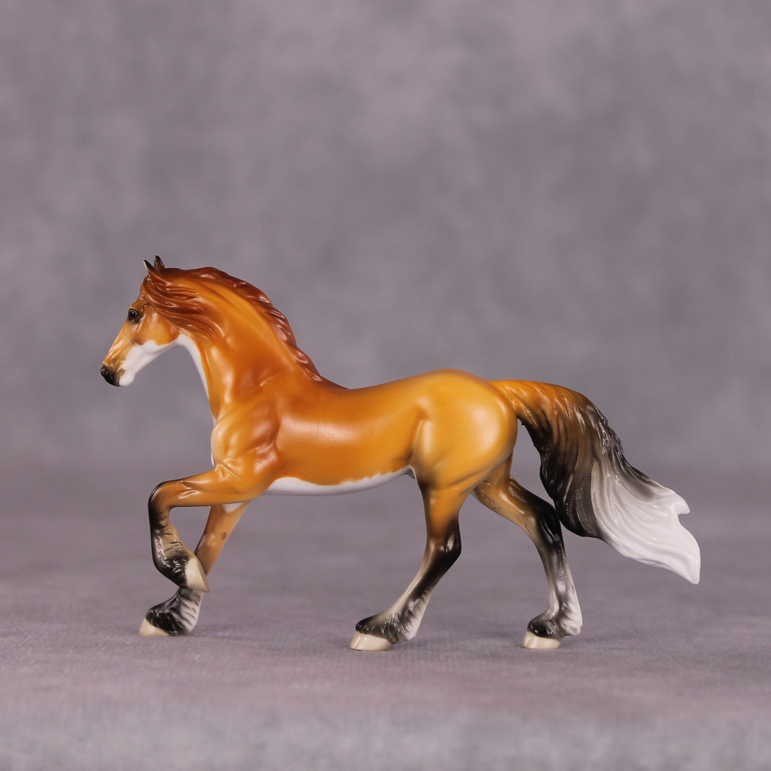 "Tod" LE-3 Friesian Chip by Jess Hamill - Menagerie Series