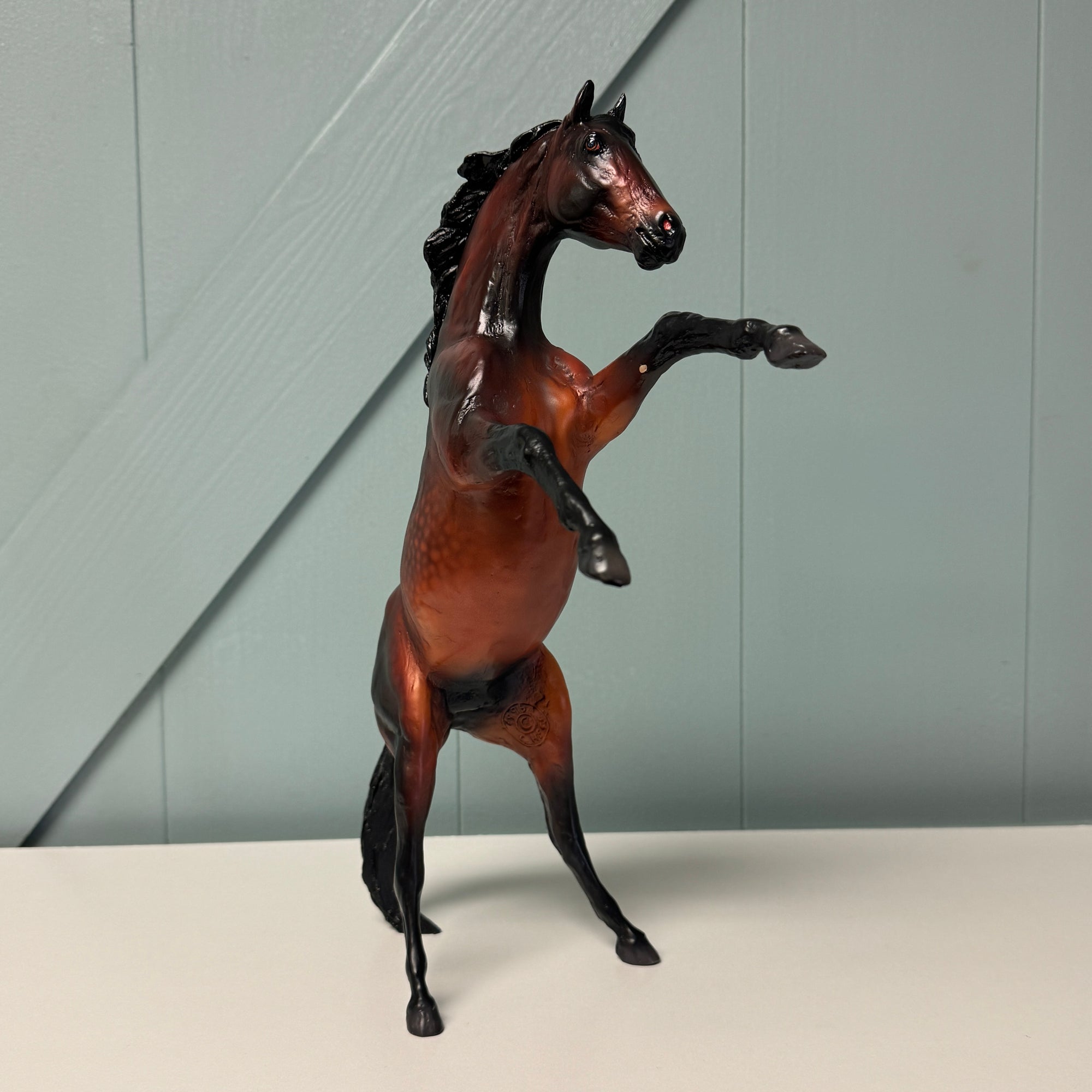 Fiumi OOAK Custom Dappled Bay Trouble By Caroline Boydston Best Offers