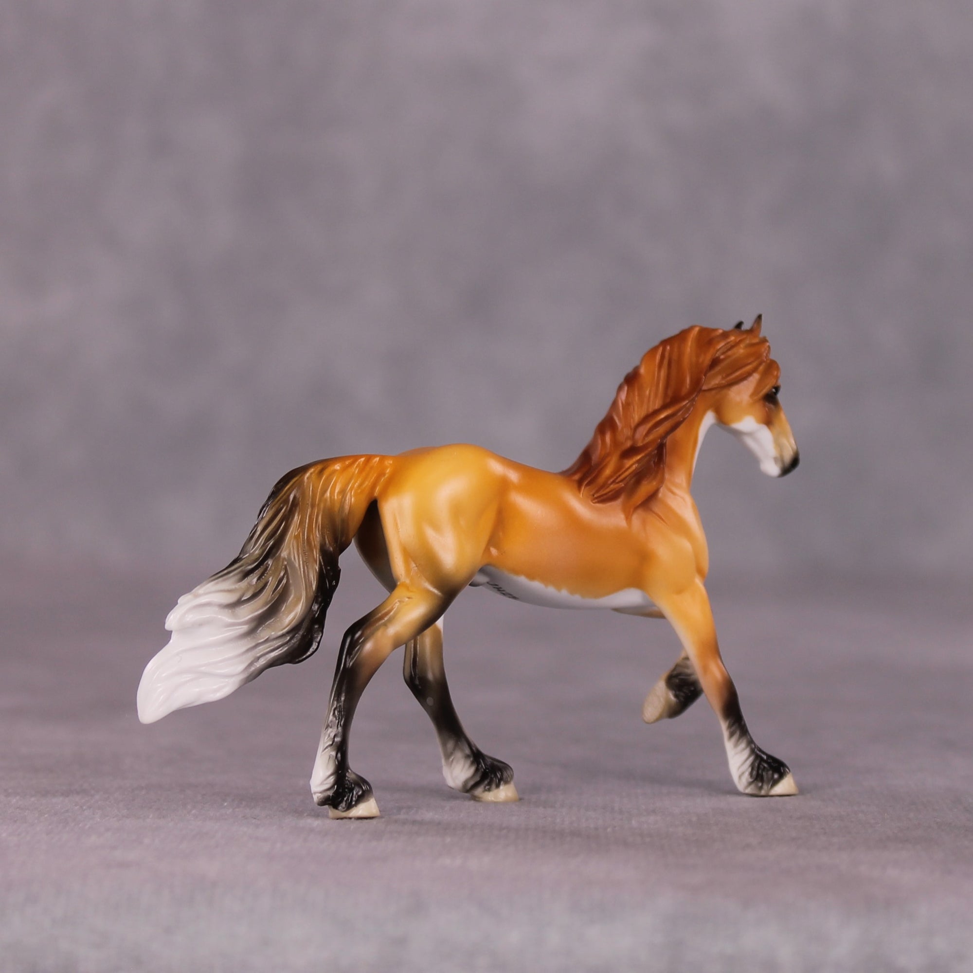 "Tod" LE-3 Friesian Chip by Jess Hamill - Menagerie Series