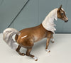 Glimmer  Extra Dappled Palomino Arabian Mare by Julie Keim April Sample and OOAK Sale SS424